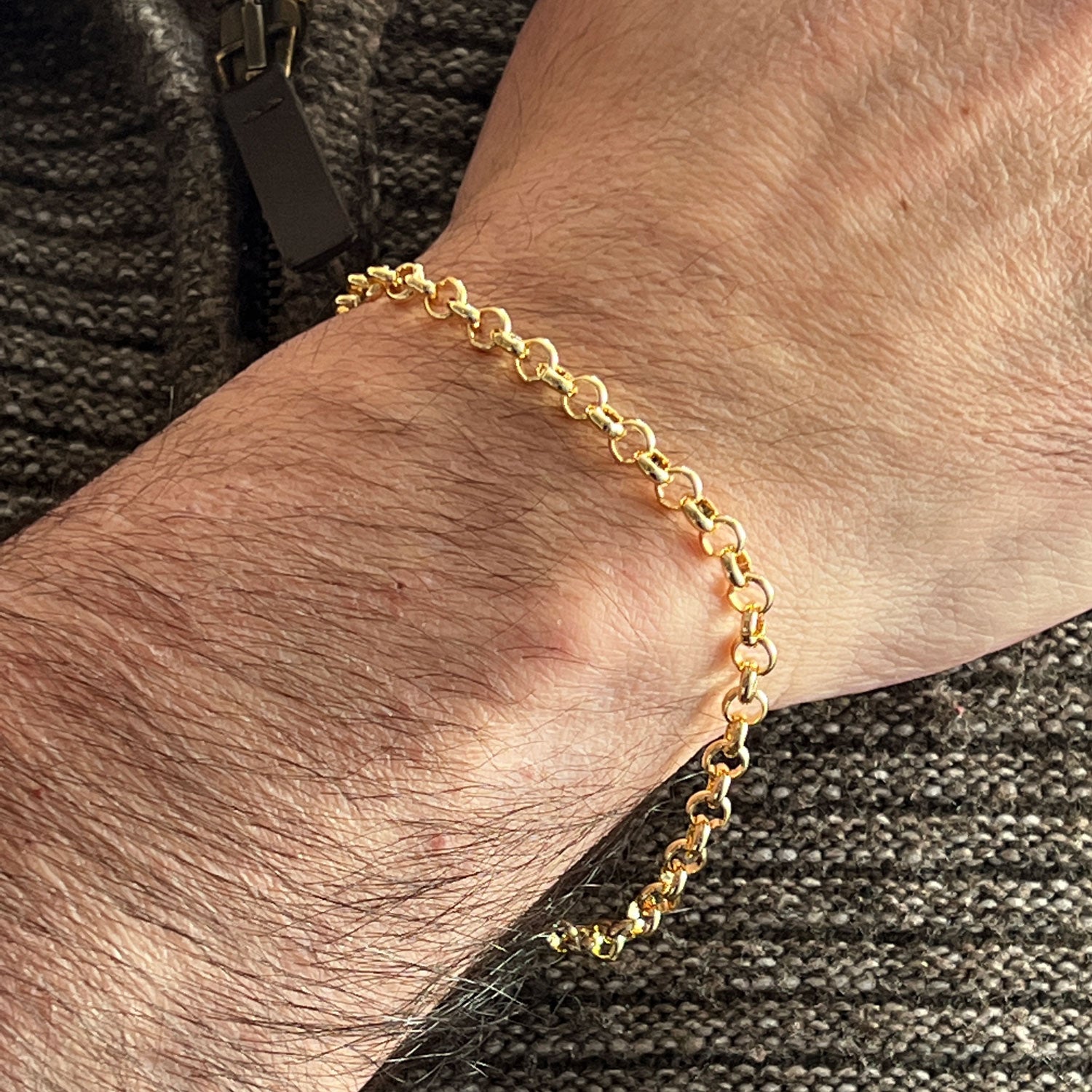 Unisex belcher Chain Bracelet British Made
