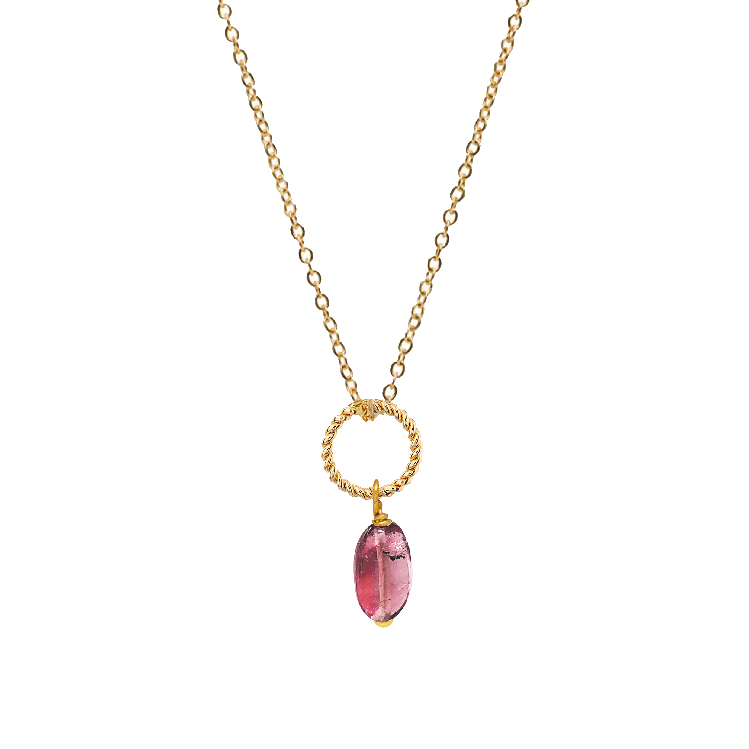 Alexis Pendant Pink Tourmaline