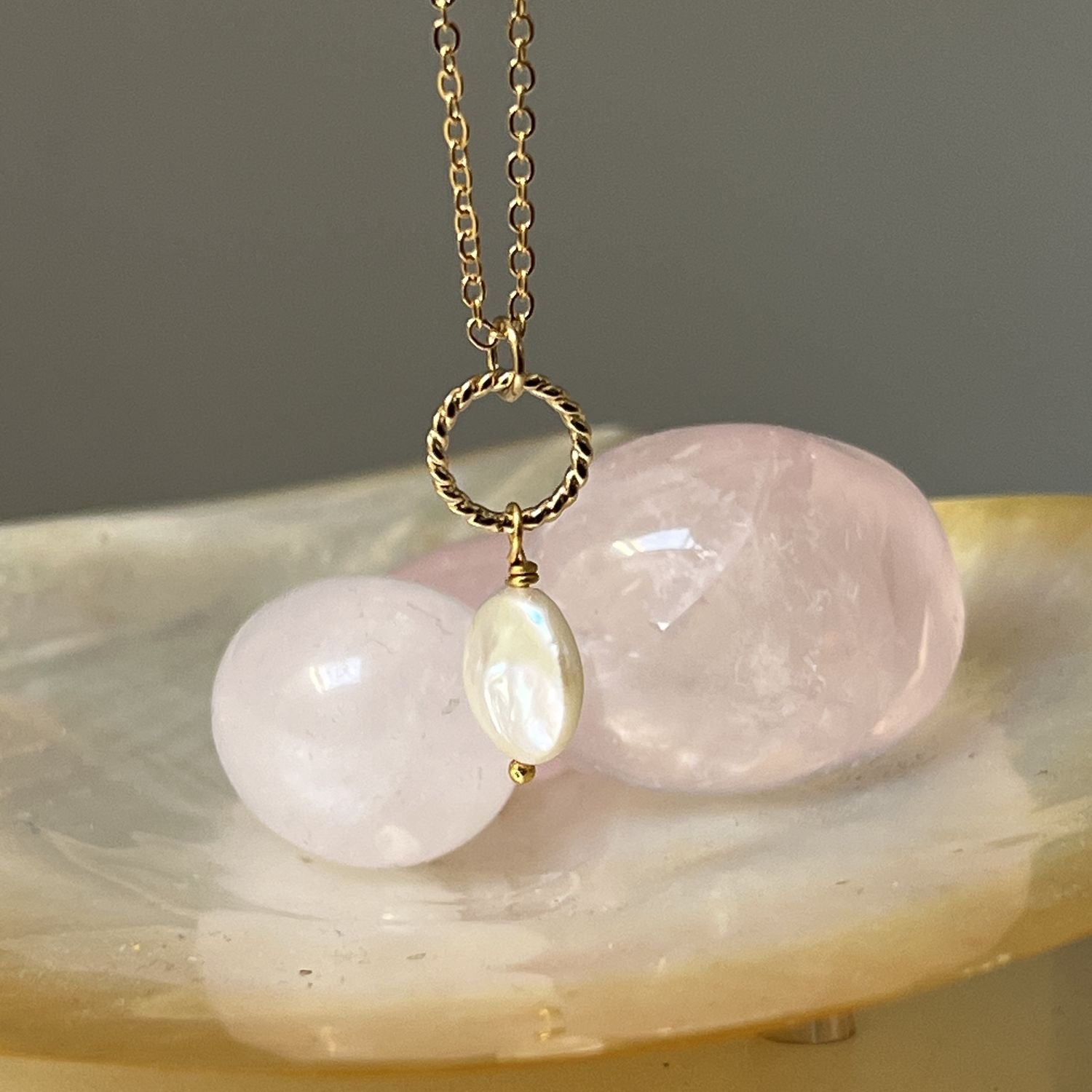 Alexis Coin Pearl Pendant