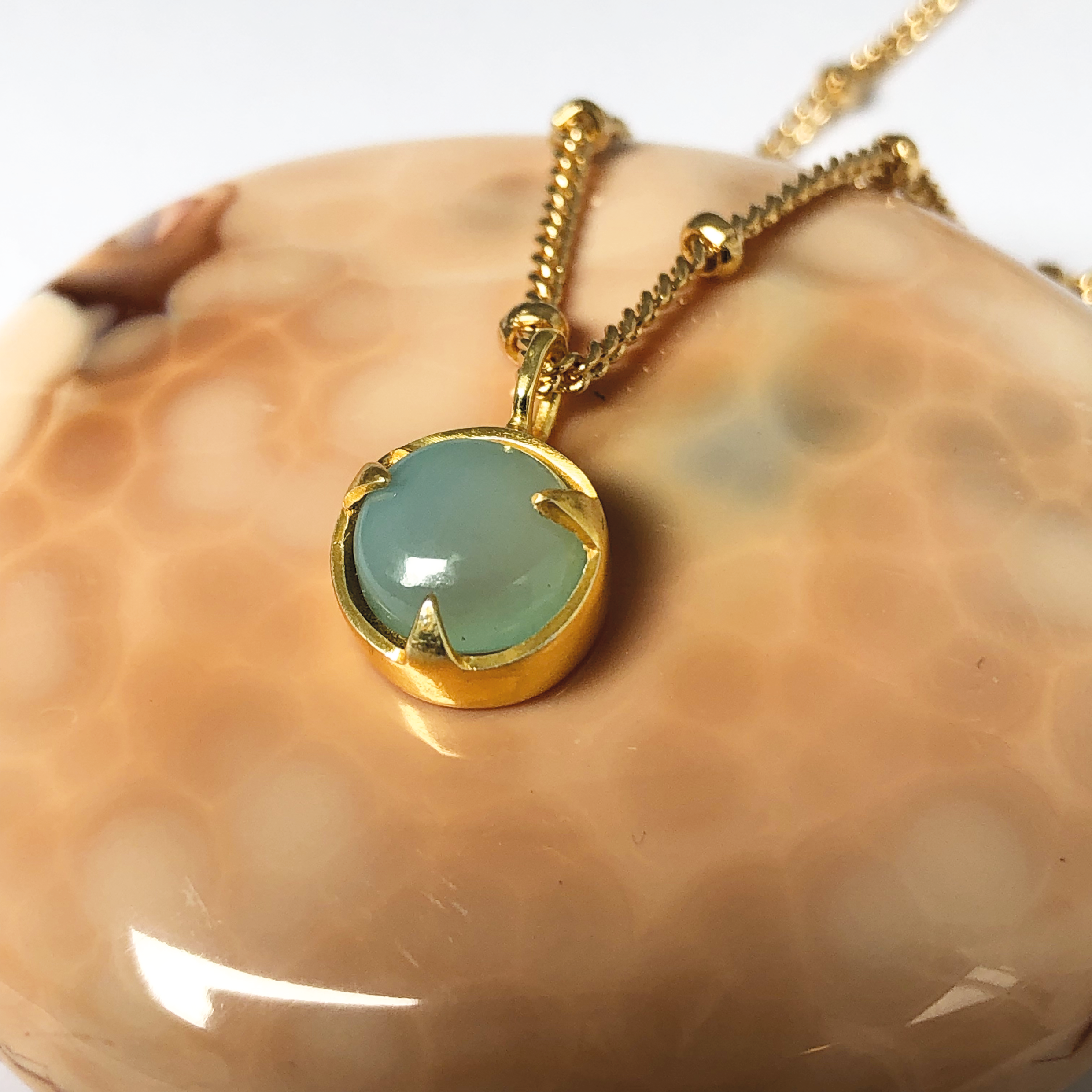 Cara Chalcedony Pendant