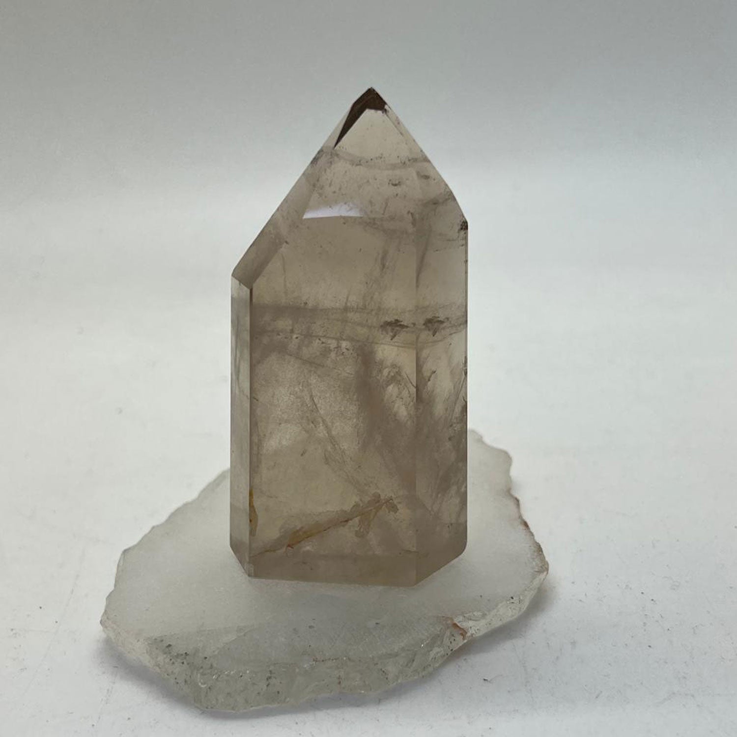 Unique Smokey Citrine Point from Brazil
