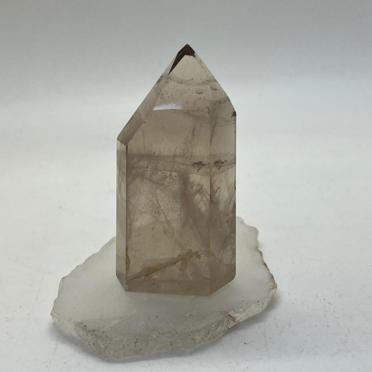 Unique Smokey Citrine Point from Brazil