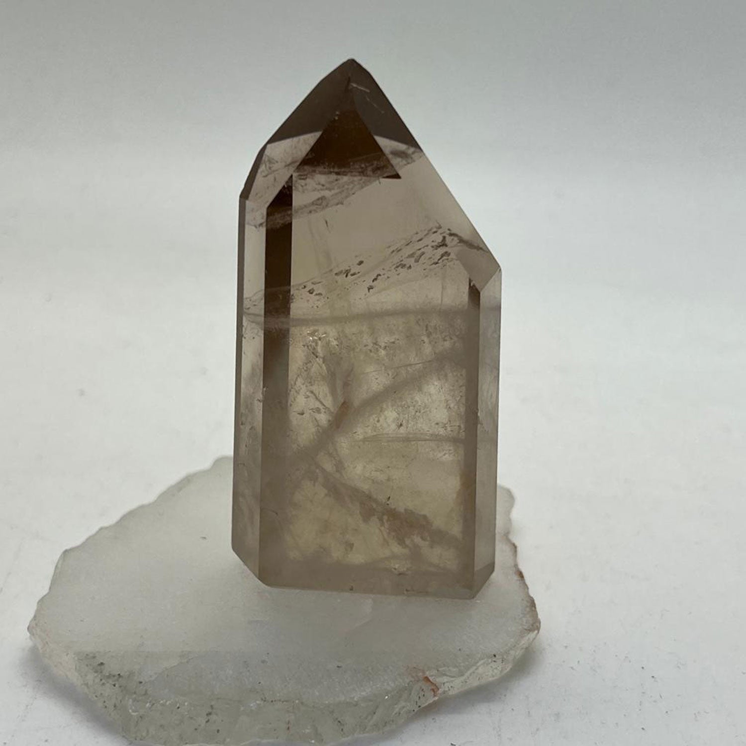 Unique Smokey Citrine Point from Brazil