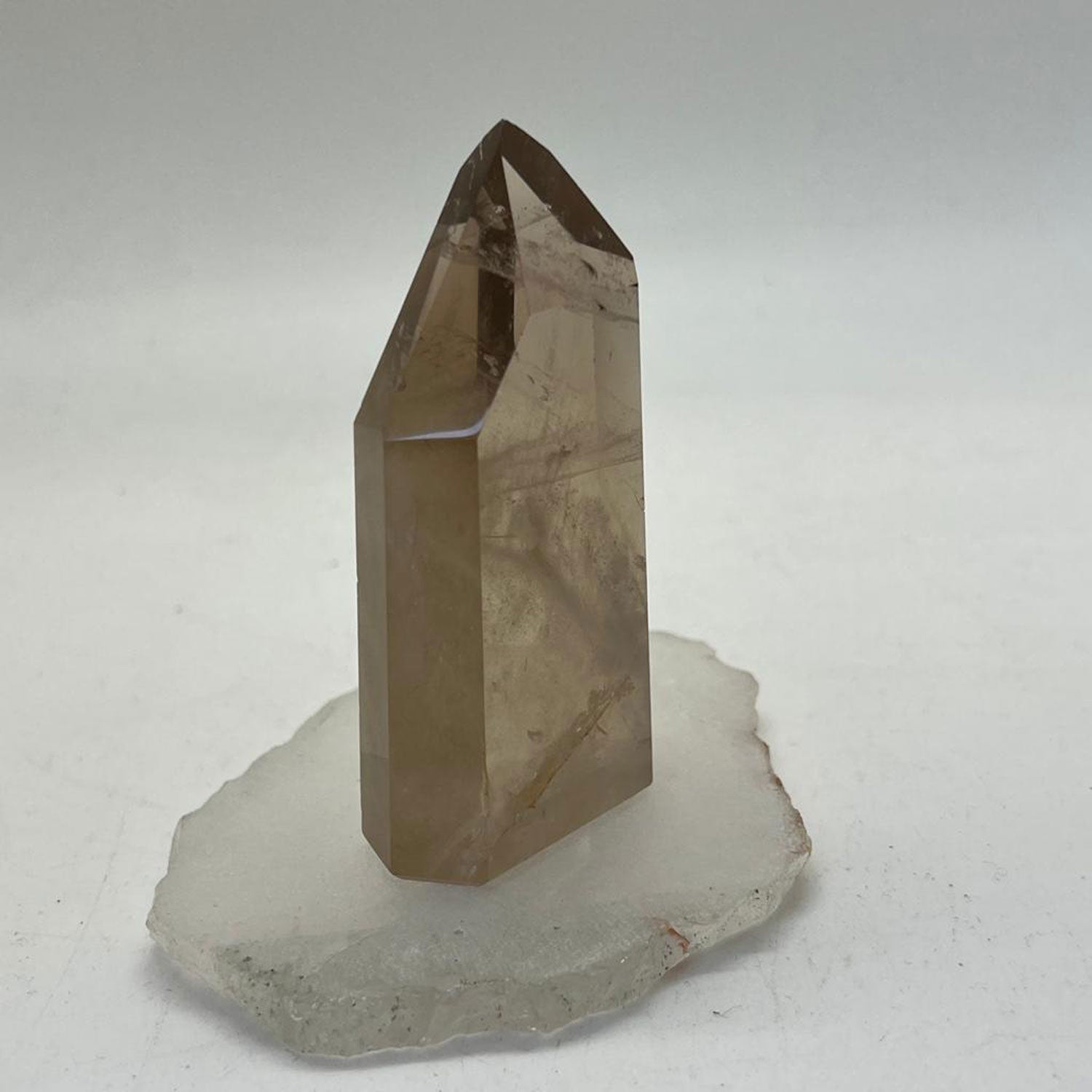 Unique Smokey Citrine Point from Brazil