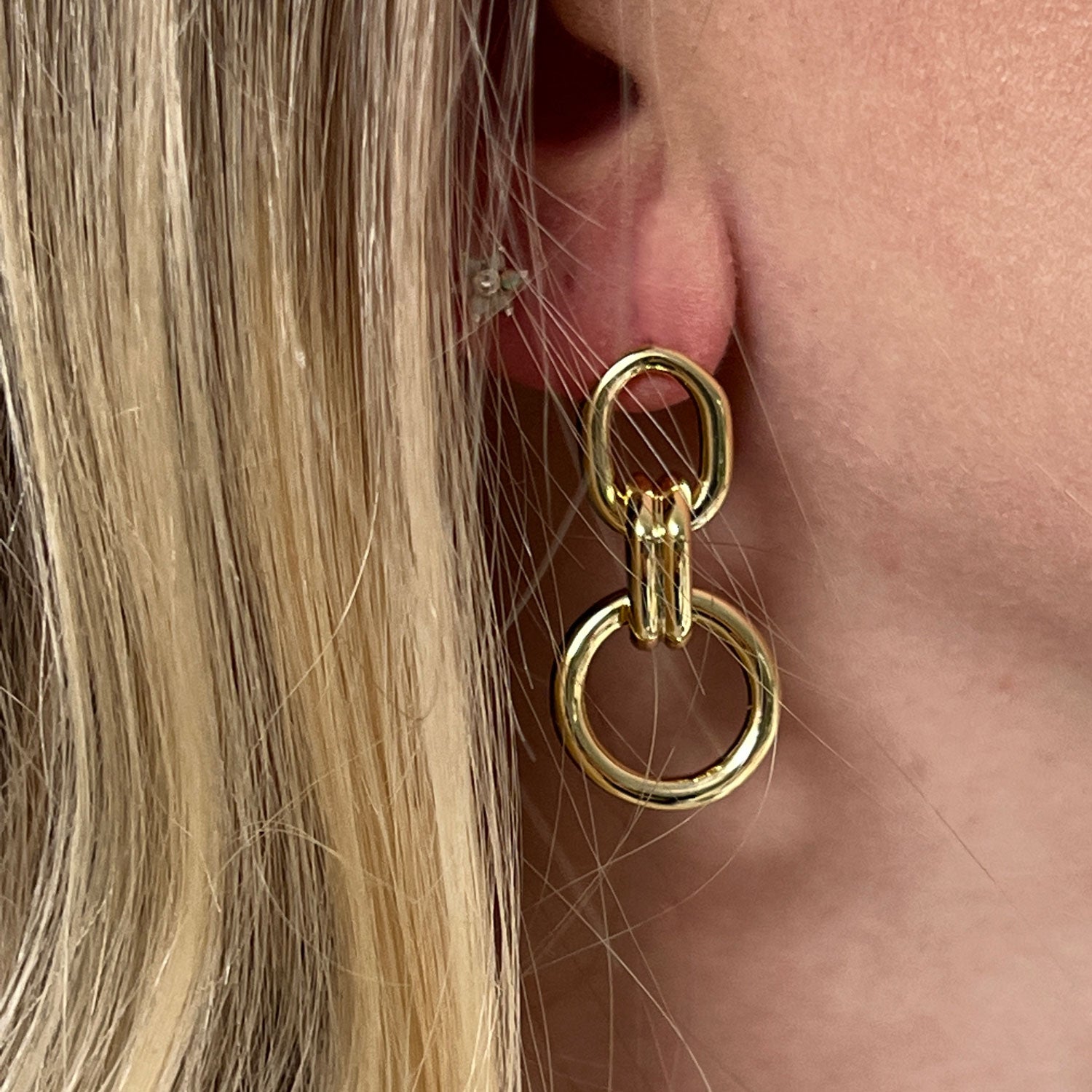 Coco Double Loop Earrings