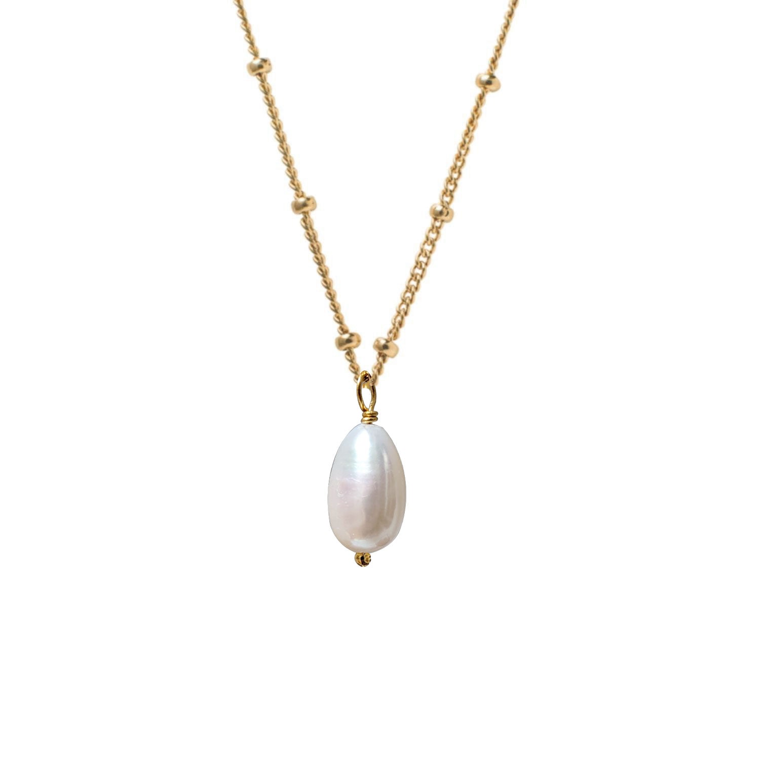 Diana Freshwater Pearl on Biba chain