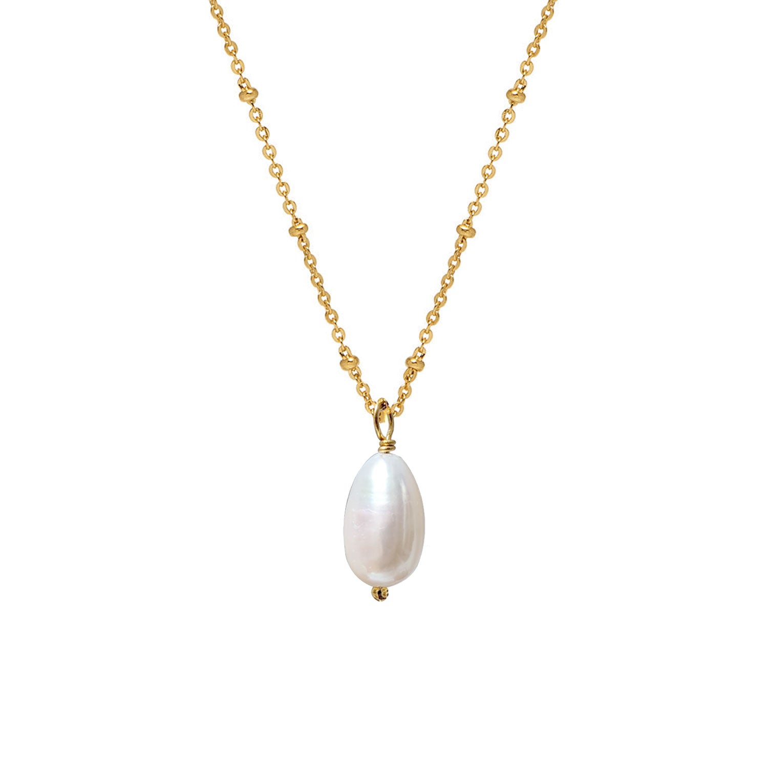 Diana freshwater Pearl on satellite chain