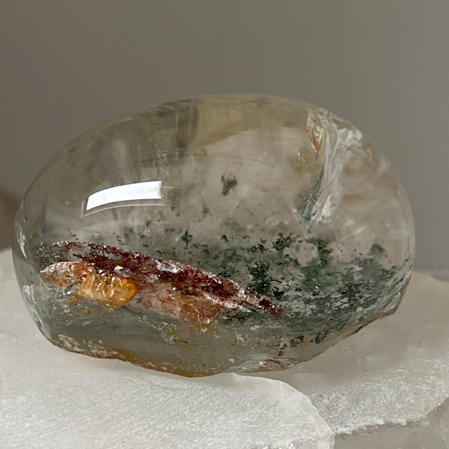 Dentritic Moss Agate  Pebble from Madagascar
