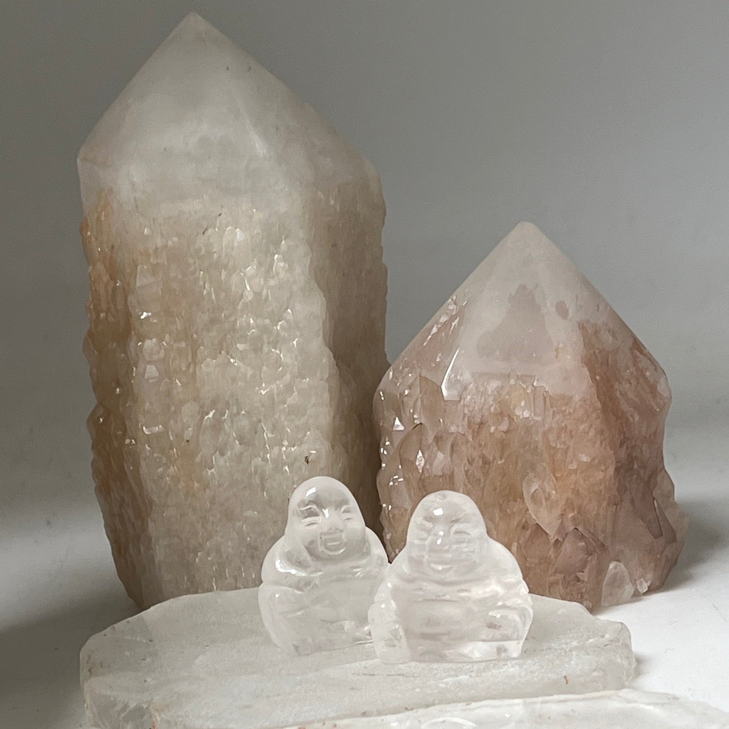Rose Quartz Buddha