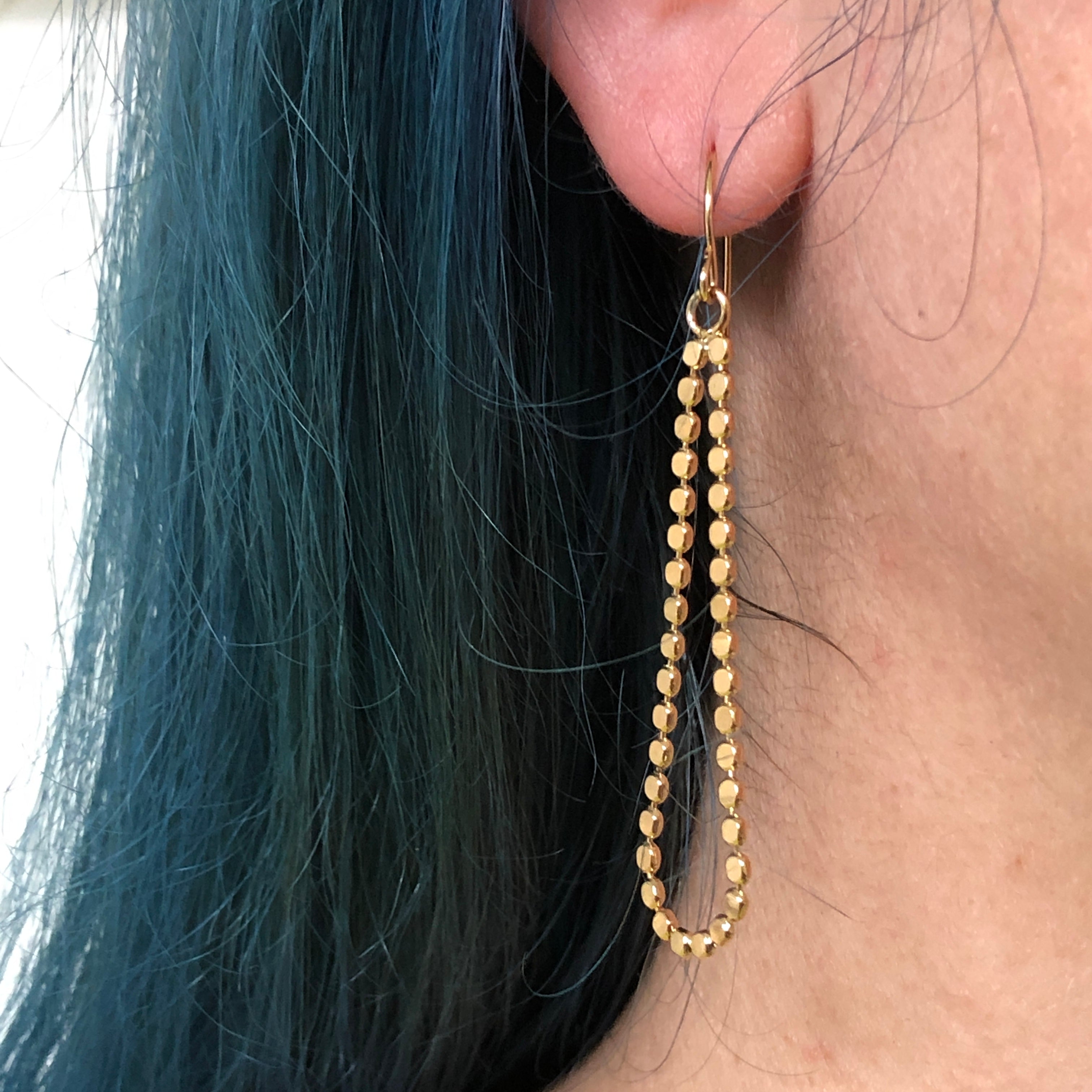 Mirror Drop earrings