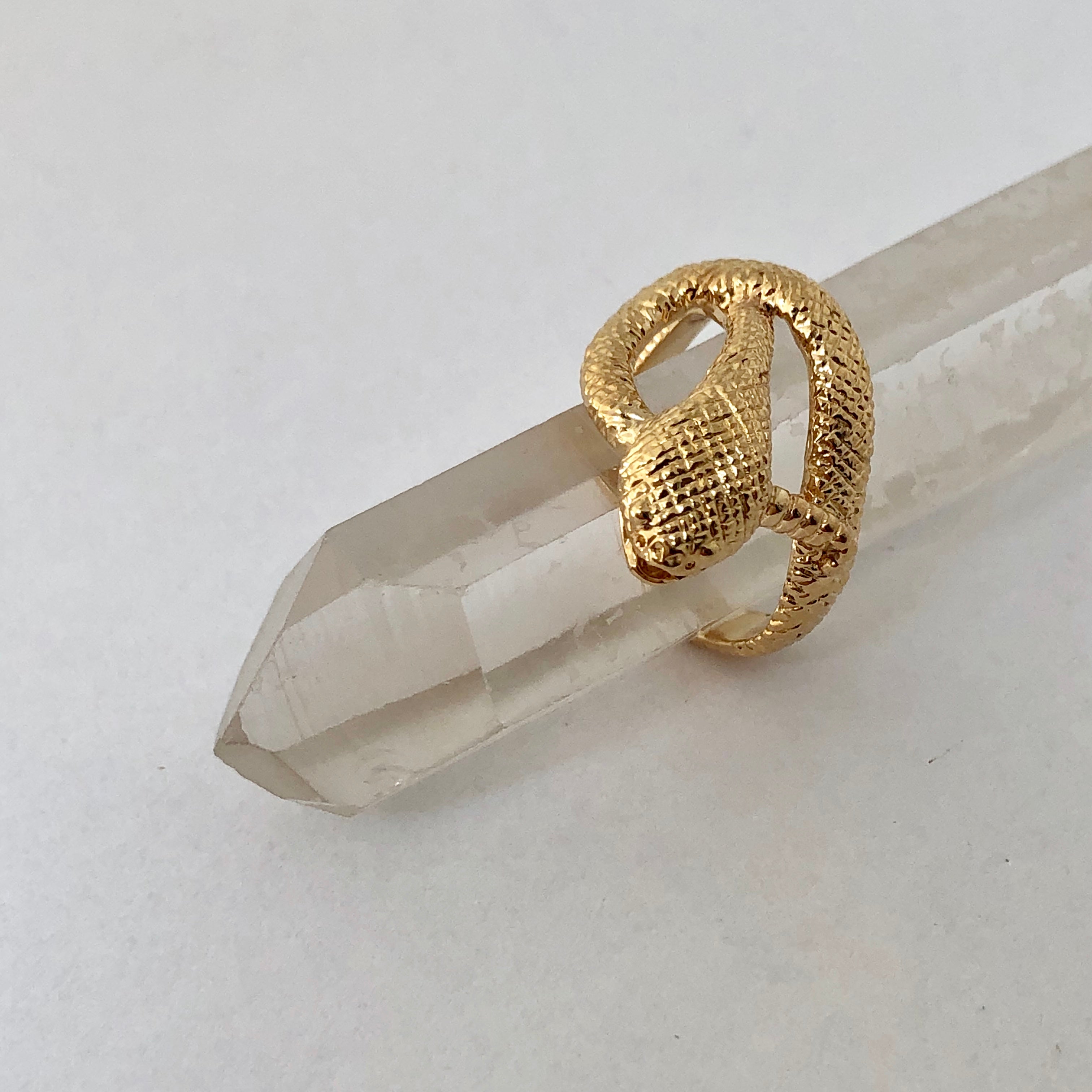 Large Snake Ring - Mirabelle Jewellery