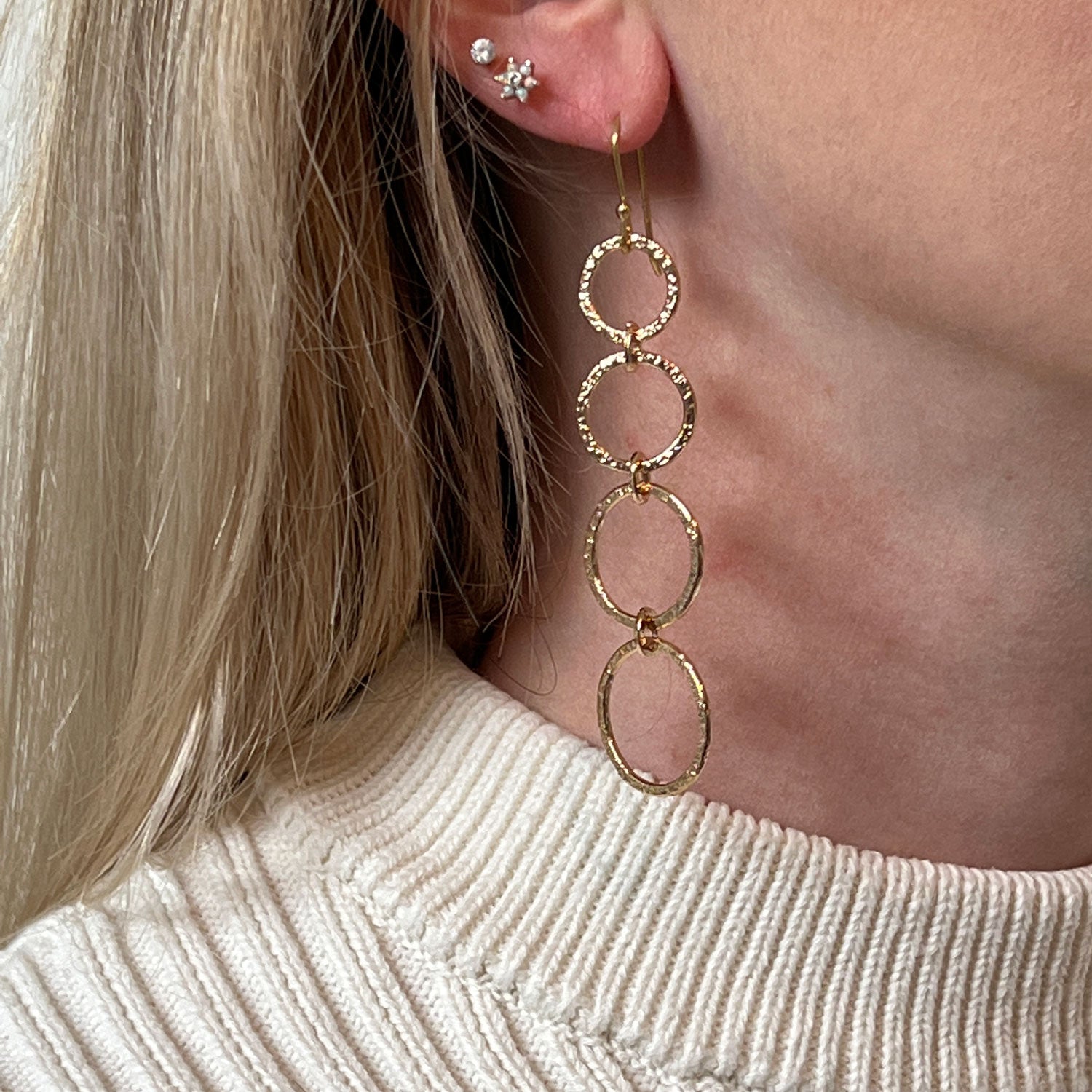 Long Loop Earrings