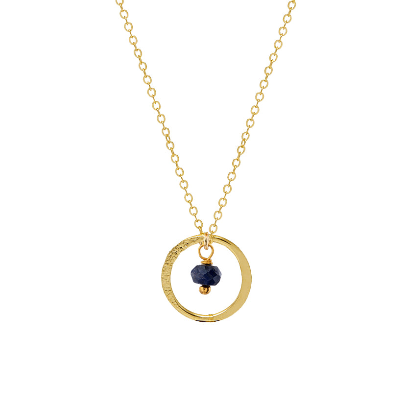 Lottie Pendant Sapphire - Mirabelle Jewellery