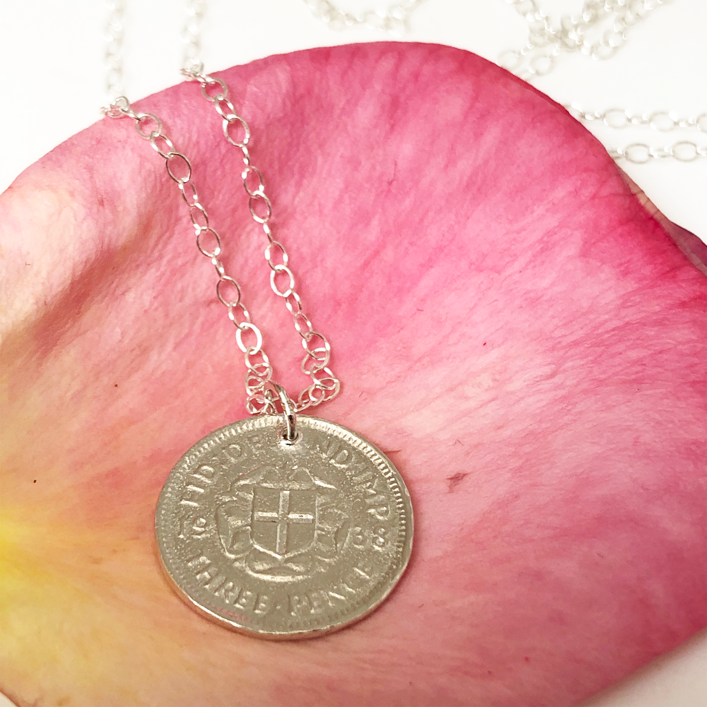 Lucky Penny Charm Sterling Silver