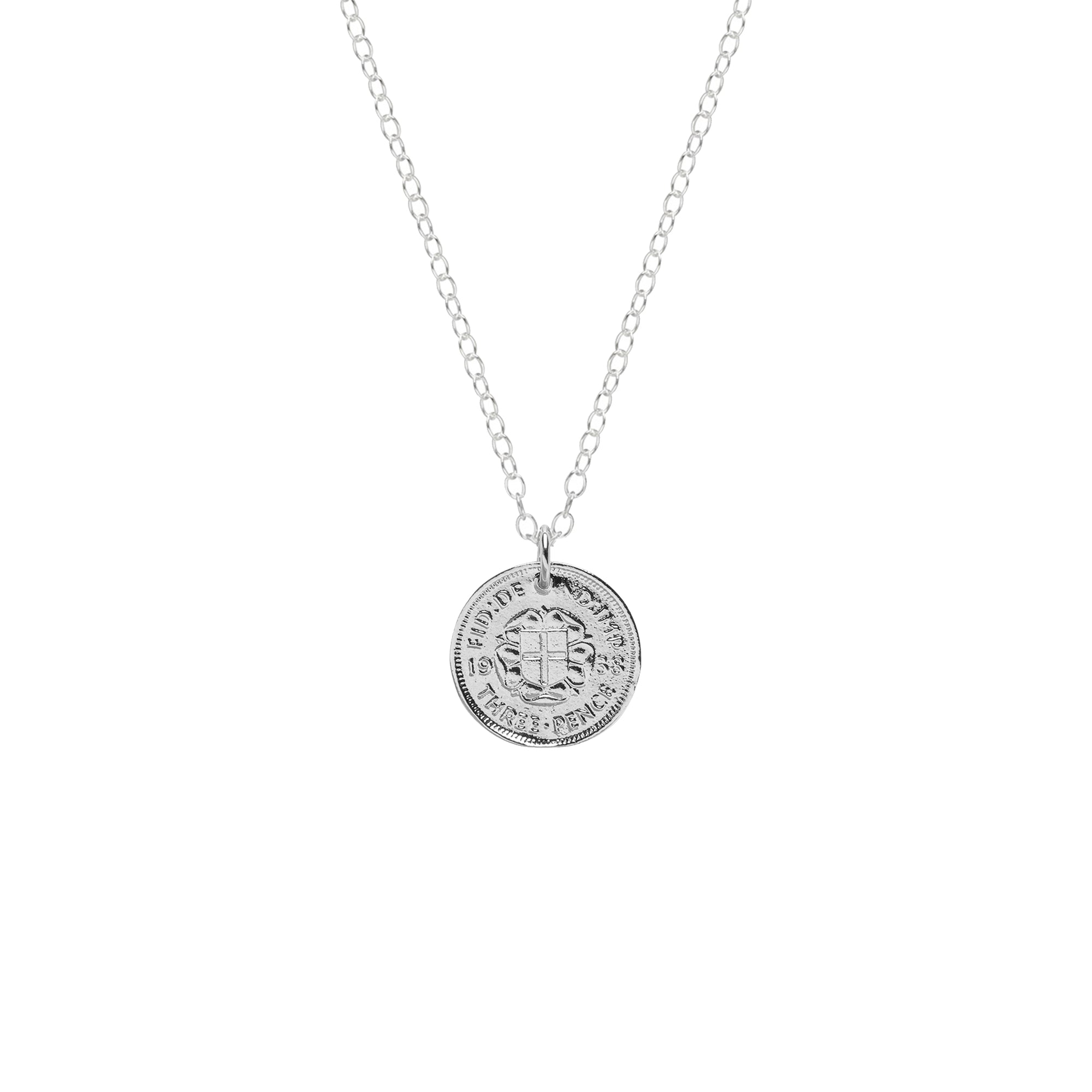 Lucky Penny Charm Sterling Silver