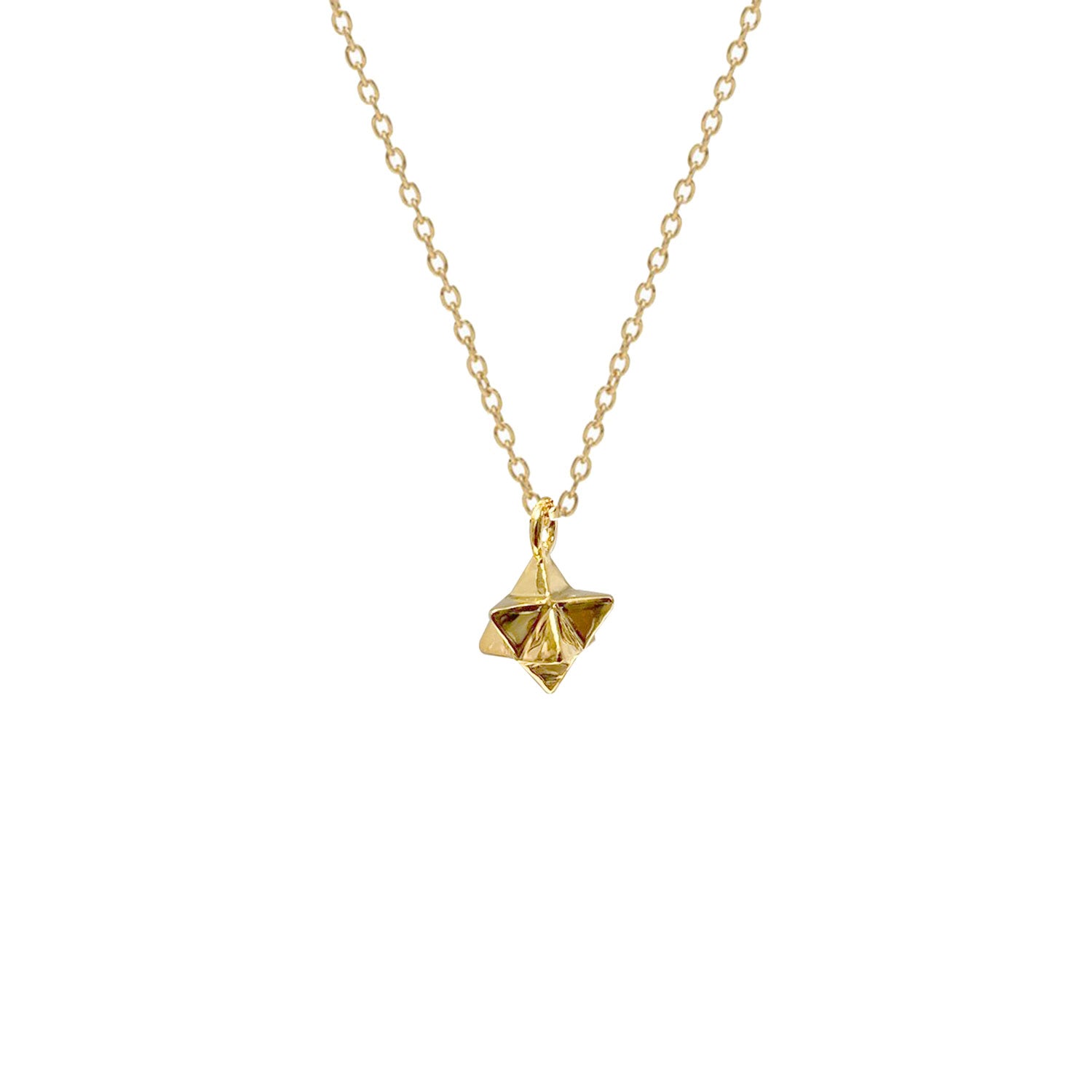 Merkabah Pendant on Simple Chain