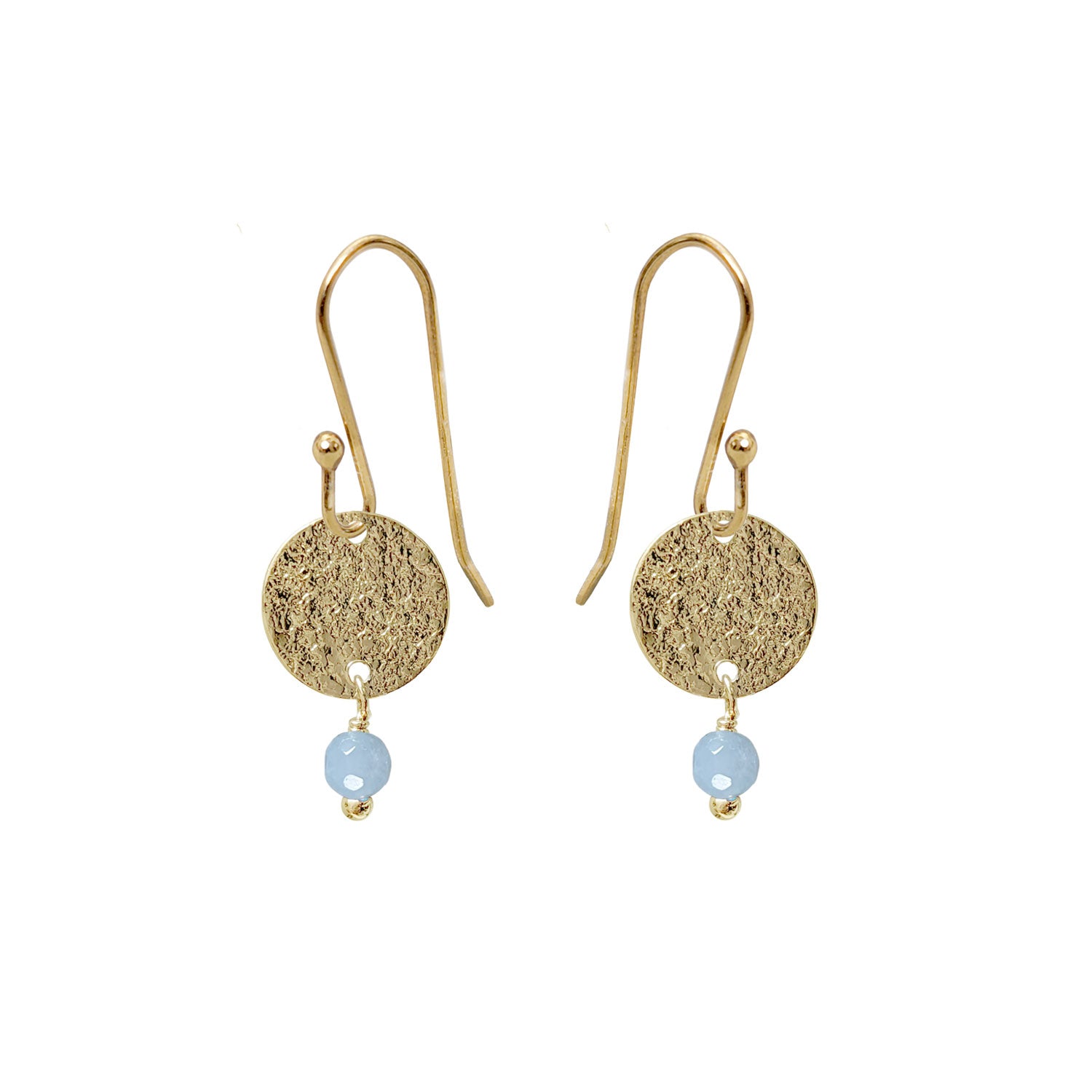 Mini Harmonia Earrings Chalcedony