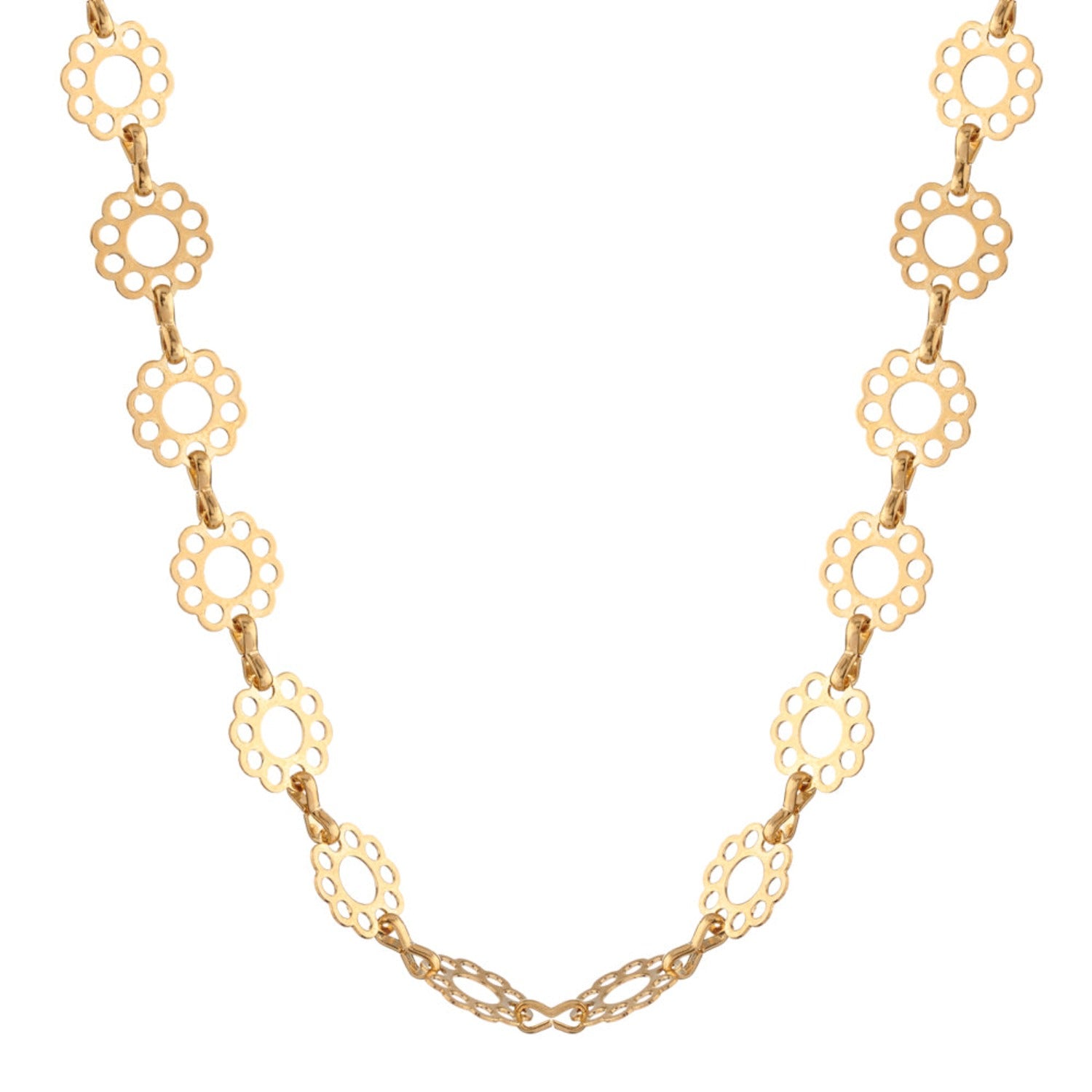 Marguerite Chain Necklace - Mirabelle Jewellery