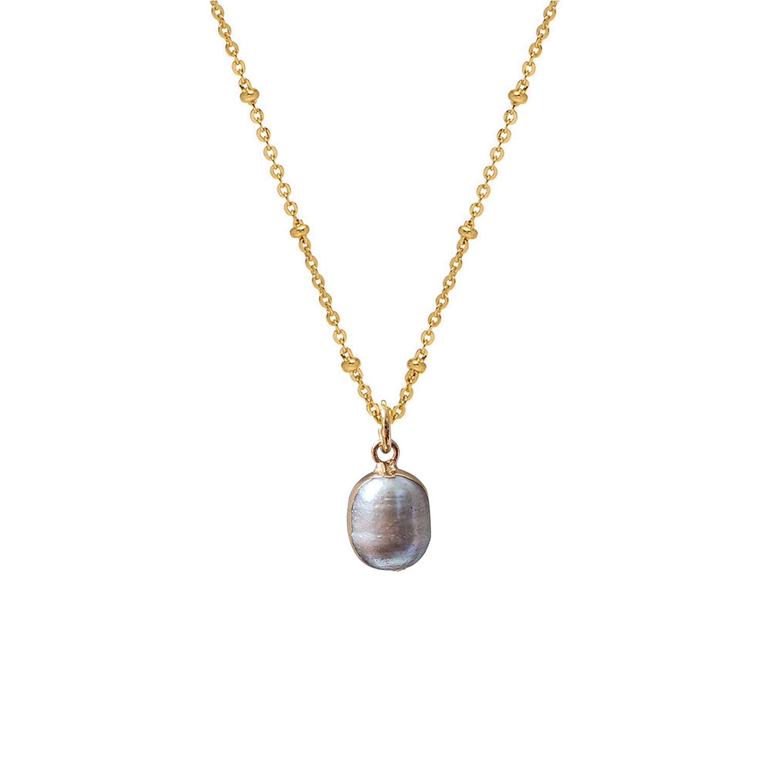 Miranda Pearl (Grey or Cream Pearl) on Satellite Chain