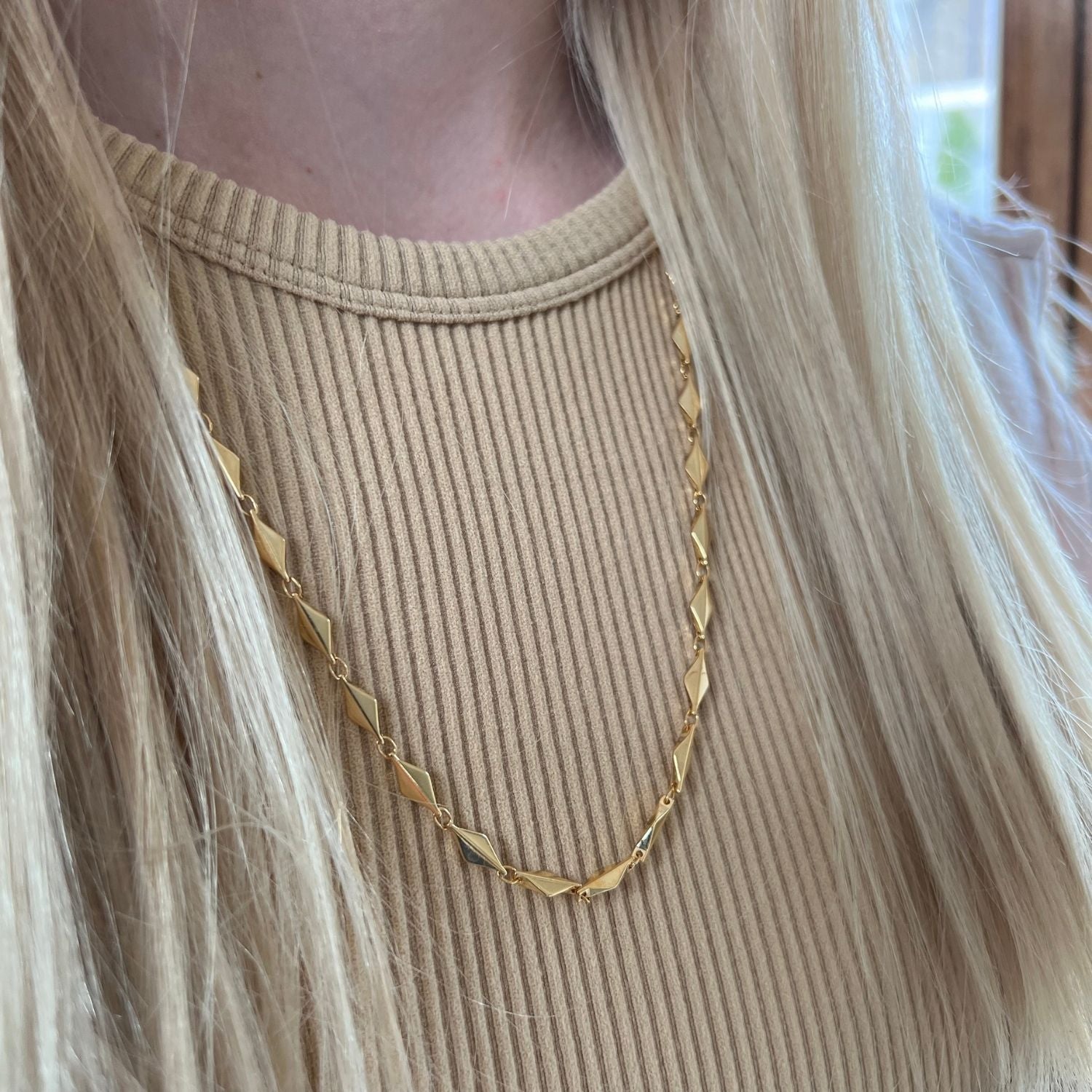 Paola Chain Necklace and Bracelet