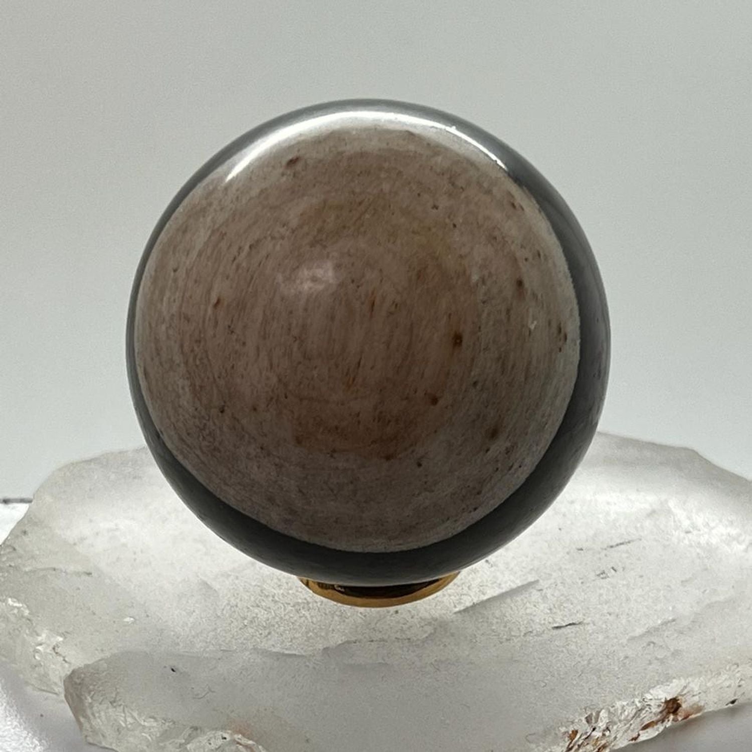 Unique Petrified wood Sphere from Java
