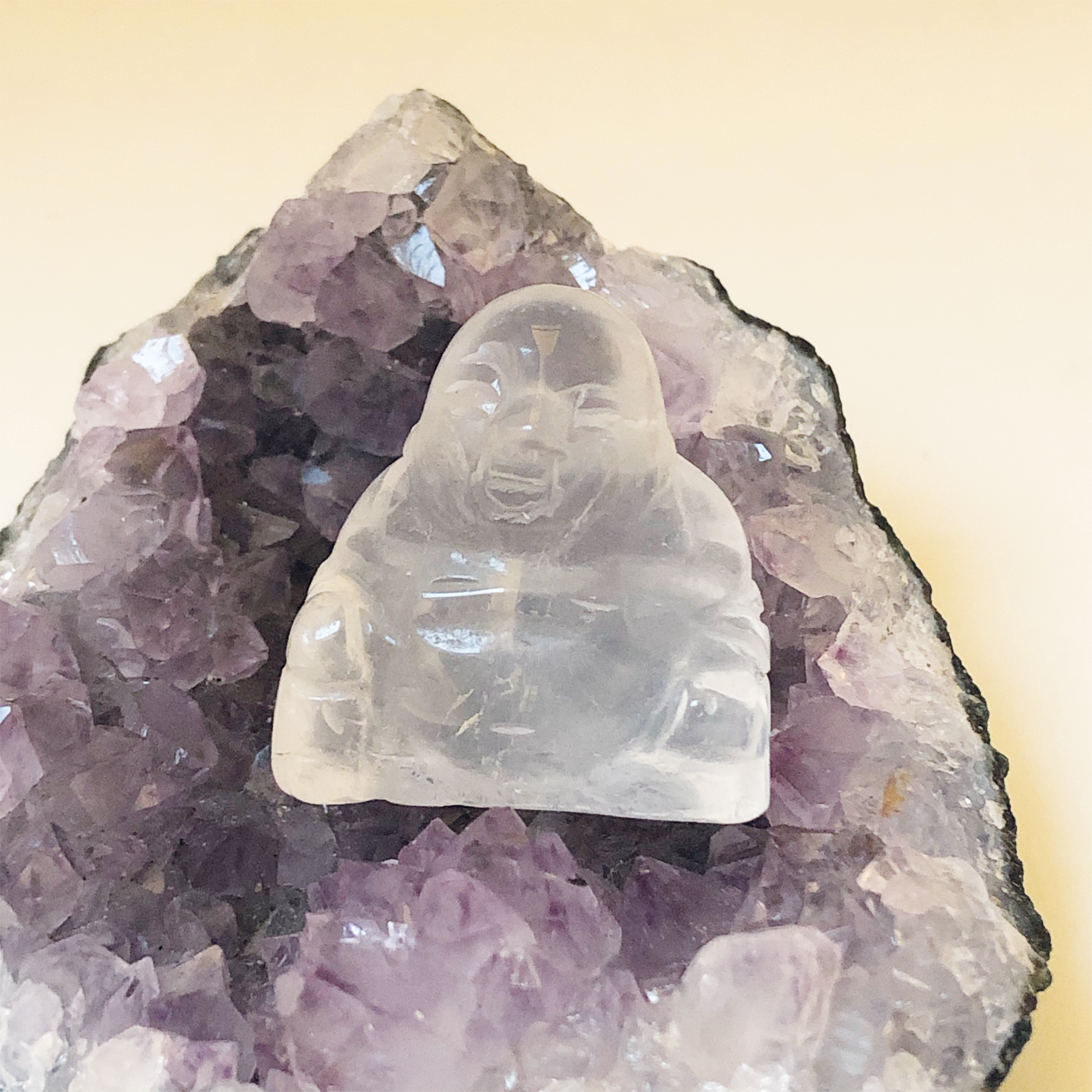 Rose Quartz Buddha