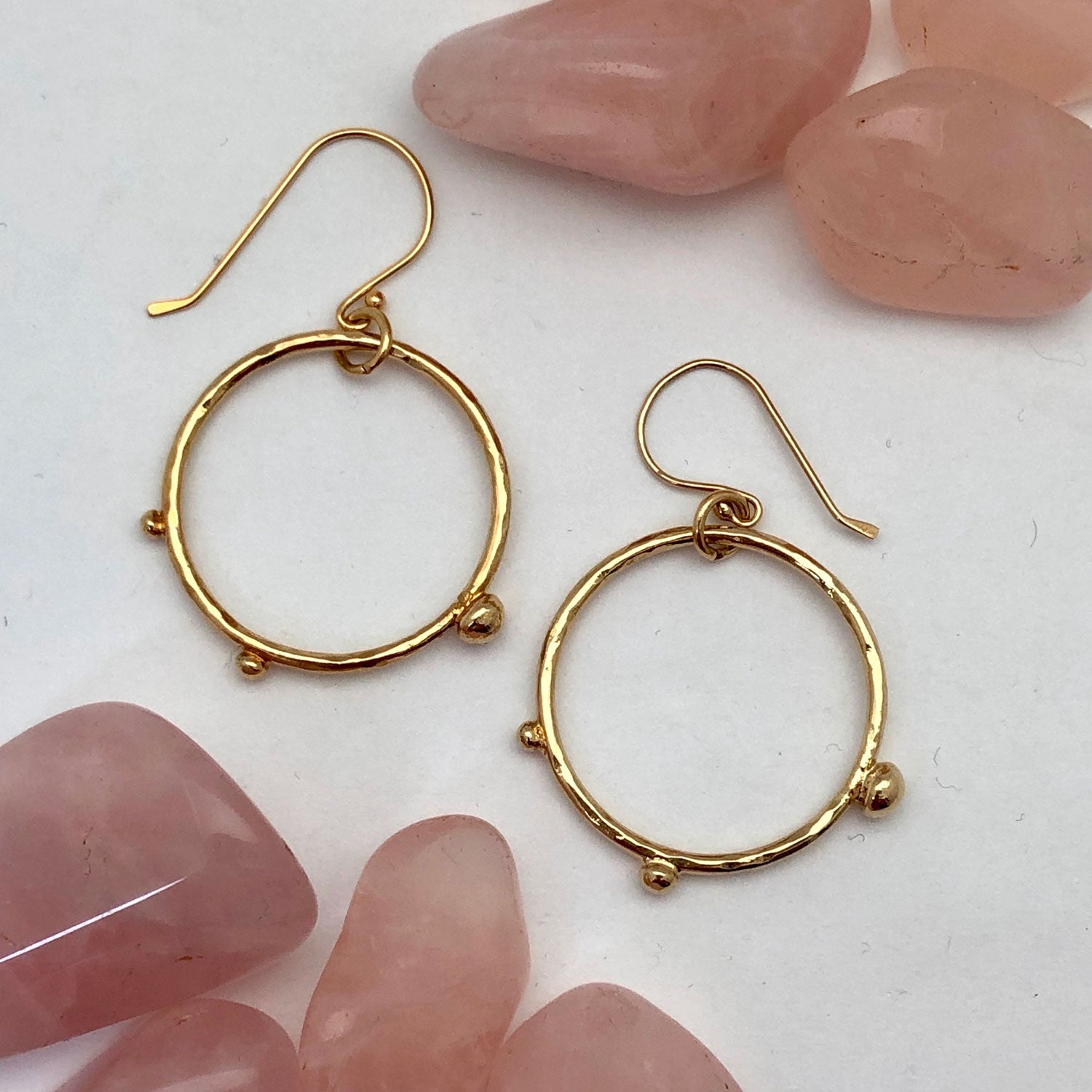 Small Dot Earrings Fair Trade