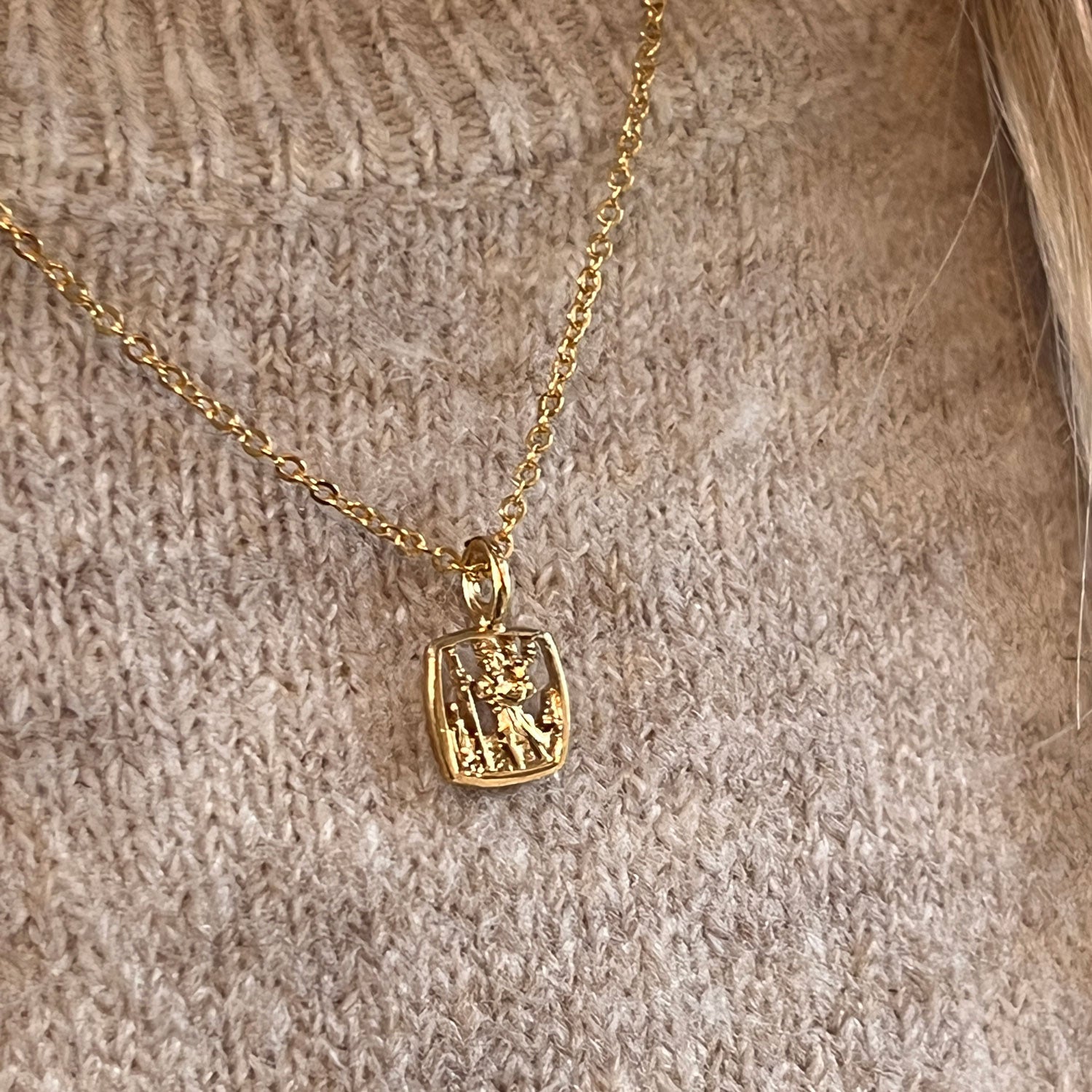 St Christopher Square Medal