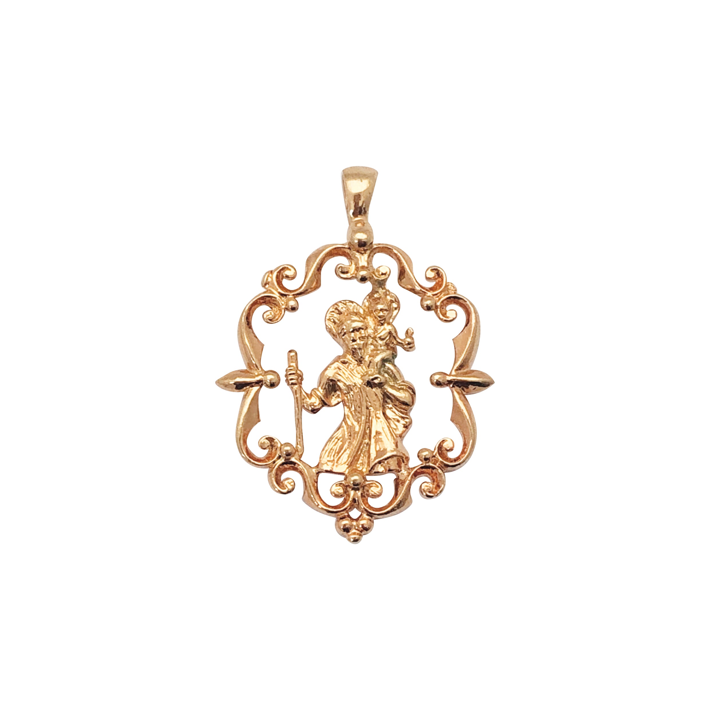 St Christopher Large Pendant