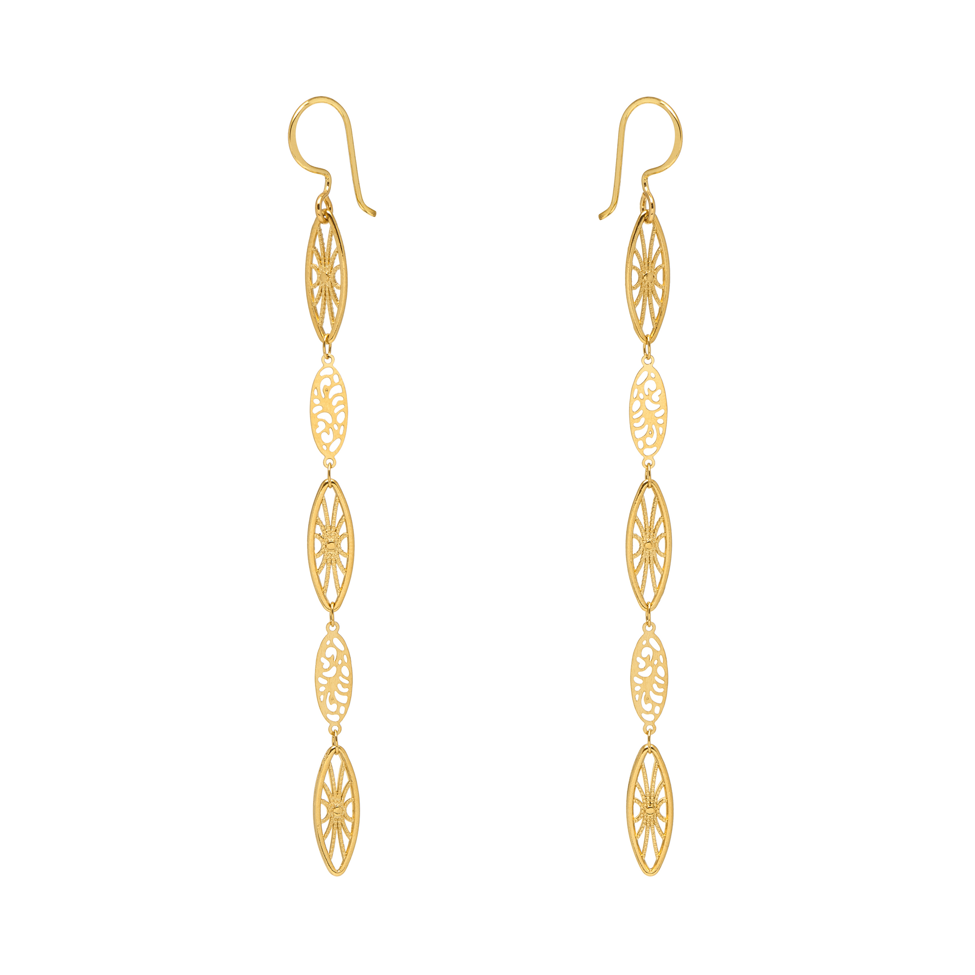 Sunshine Chain Earrings