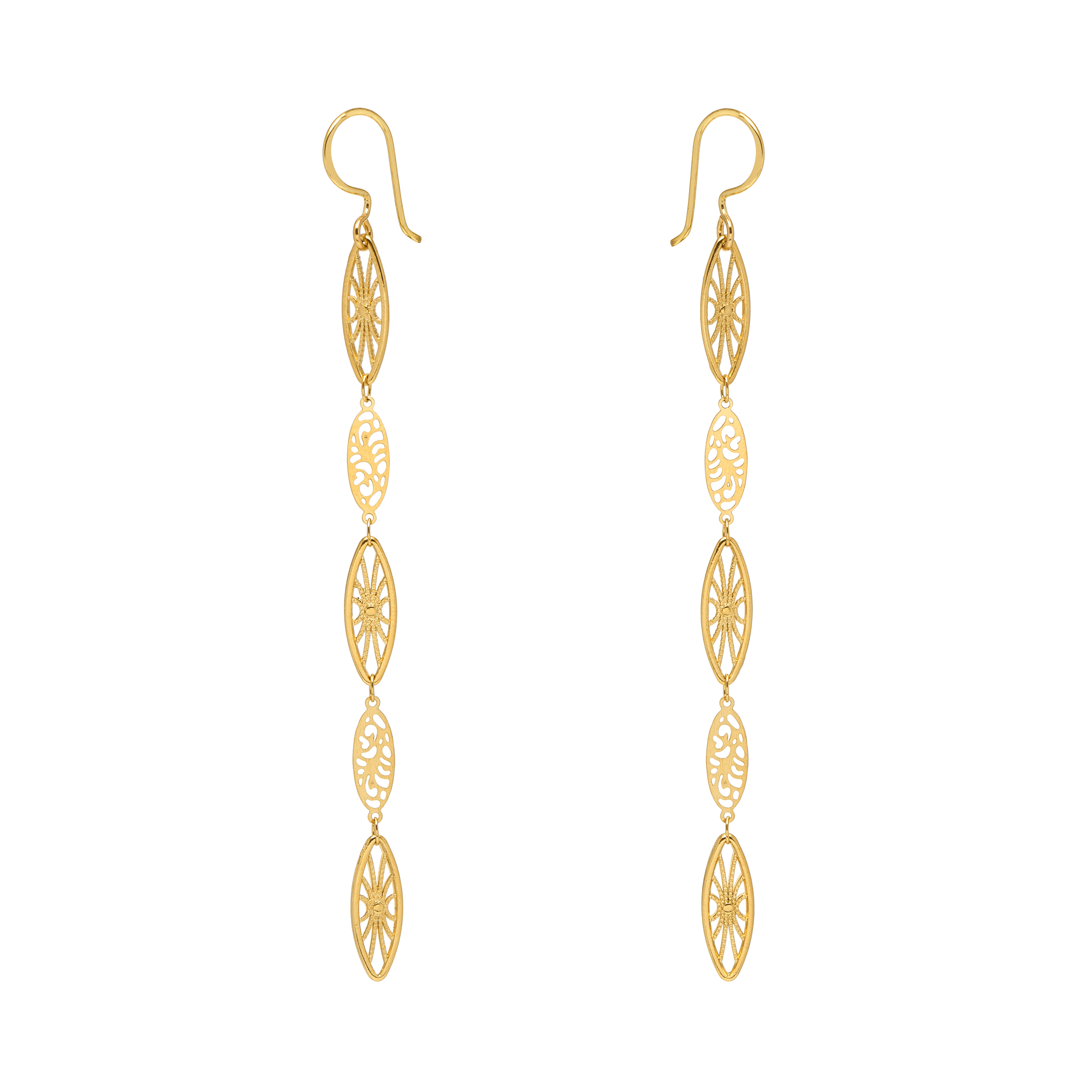 Sunshine Chain Earrings