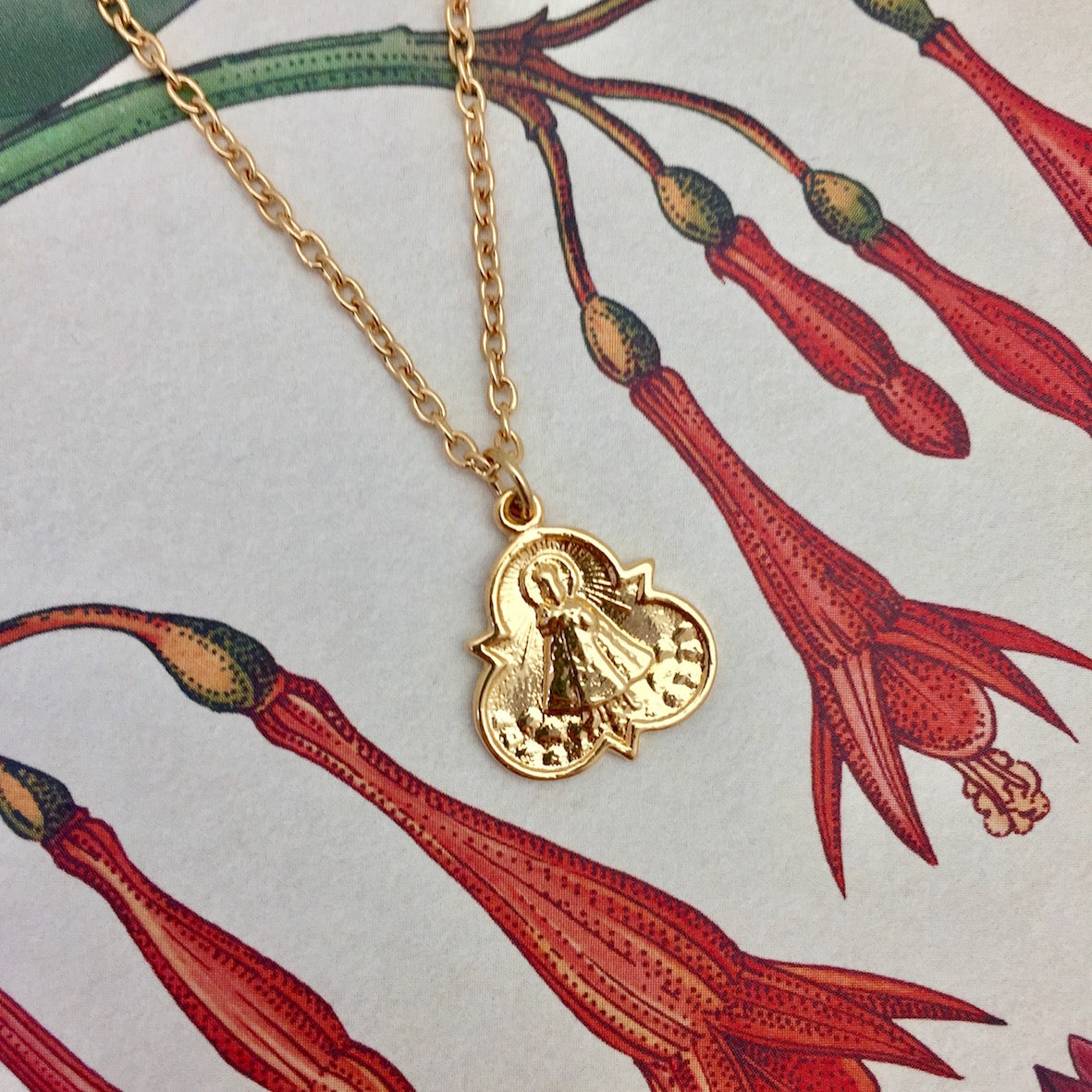 Trinity Angel Medal - Mirabelle Jewellery