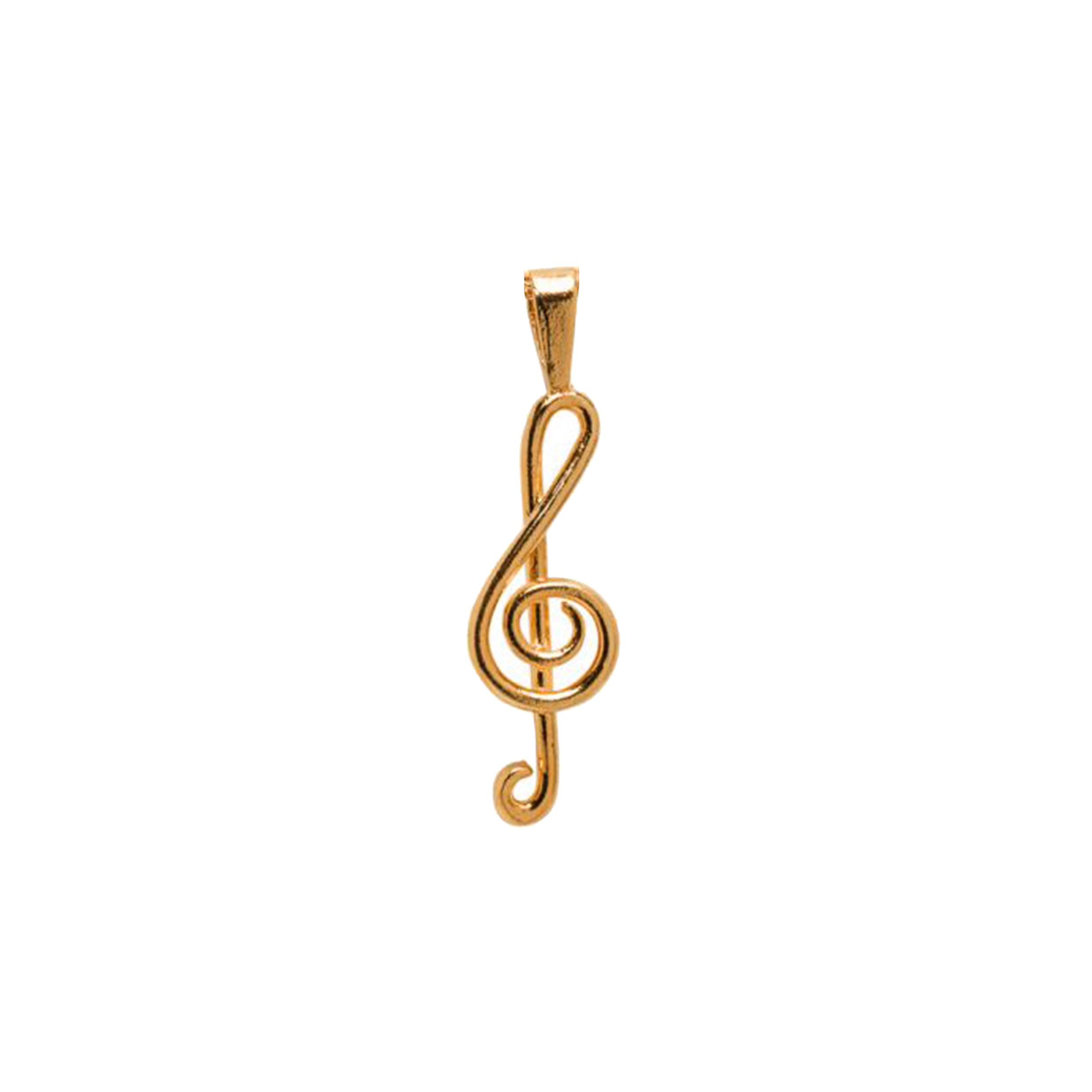 Large Treble Clef Charm - Mirabelle Jewellery