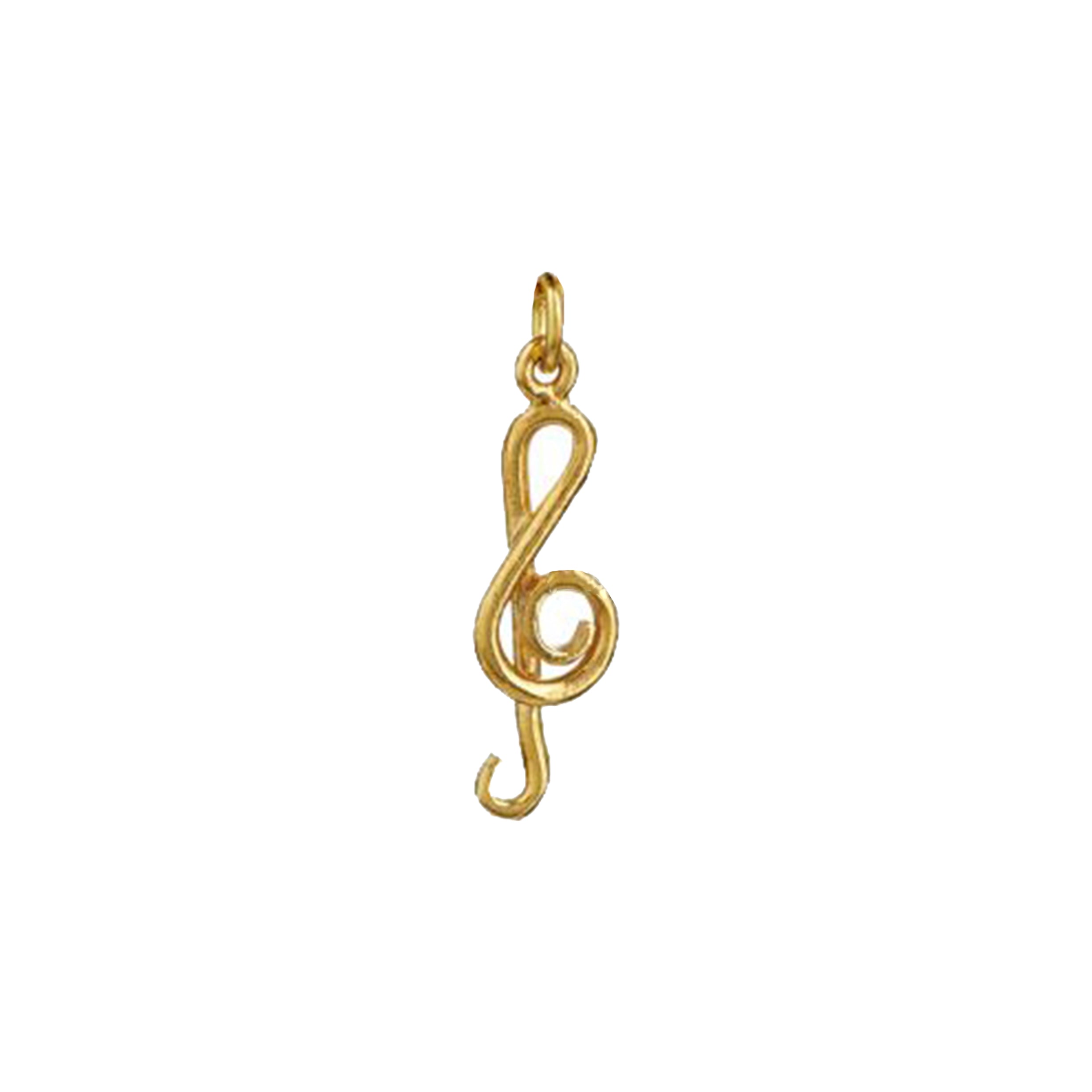 Mini Treble Clef Charm - Mirabelle Jewellery