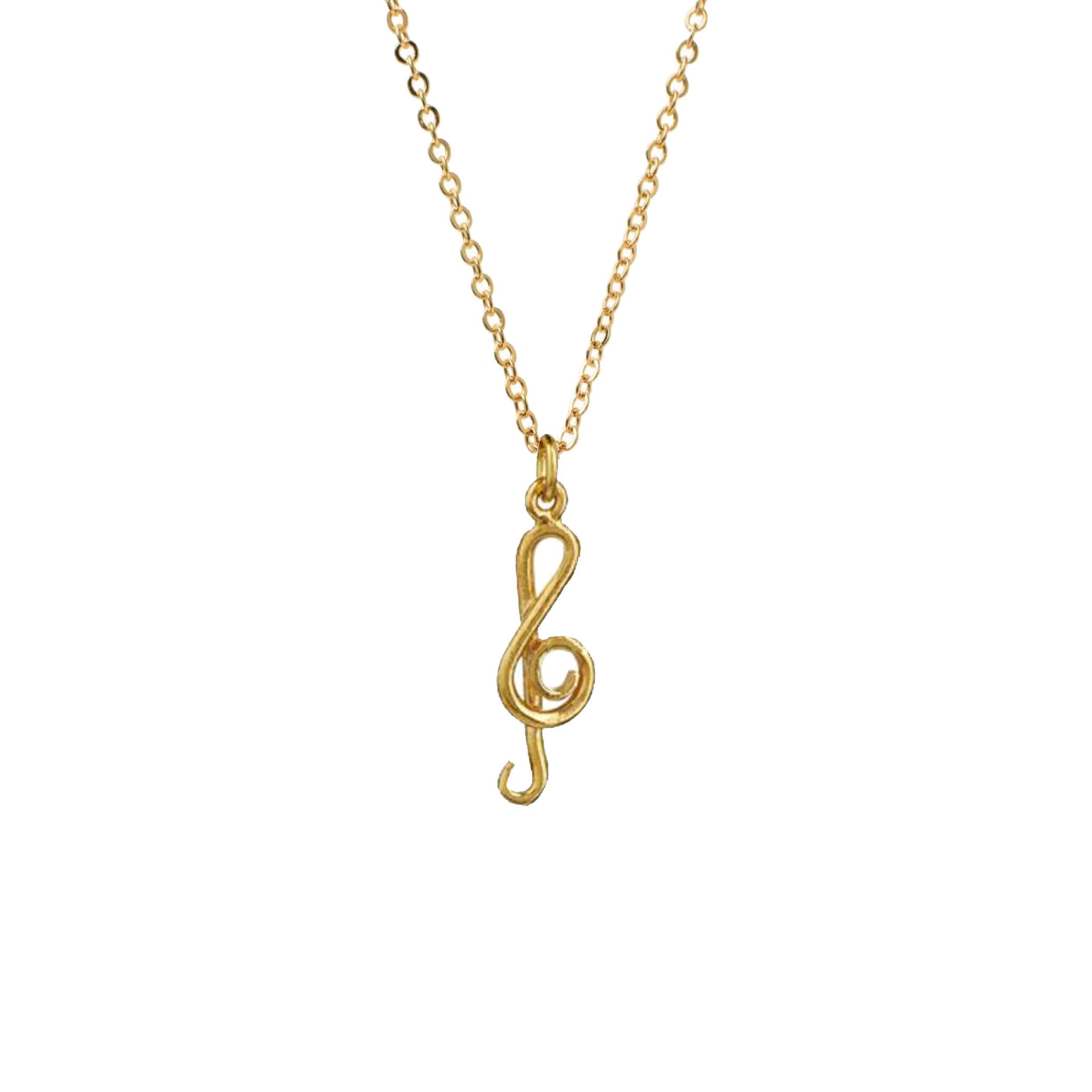 Mini Treble Clef Charm - Mirabelle Jewellery