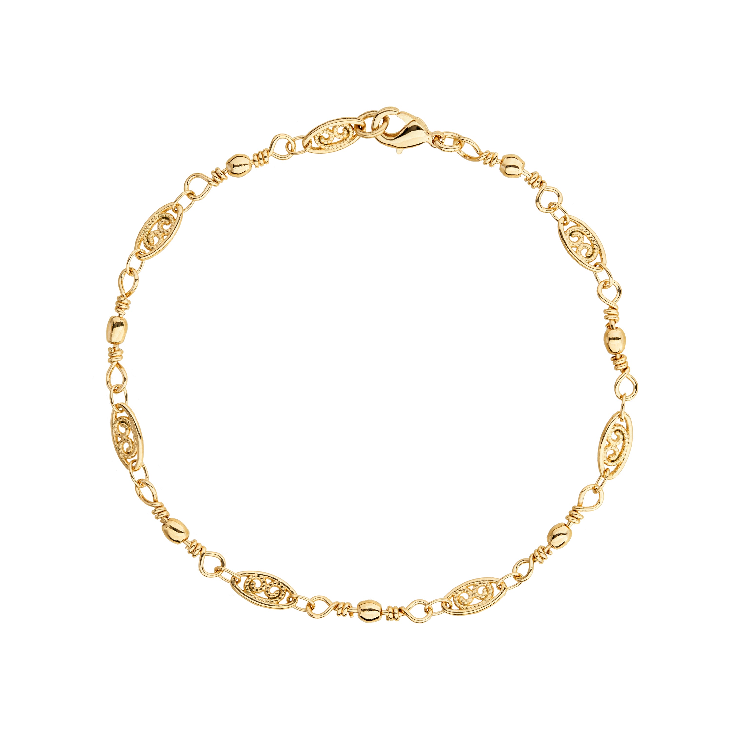 Louise Chain Bracelet - Mirabelle Jewellery