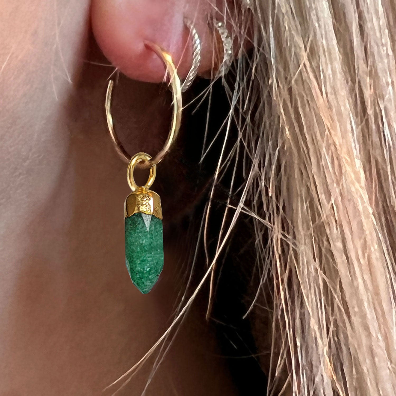 Cora Creole with Mini Point Jade