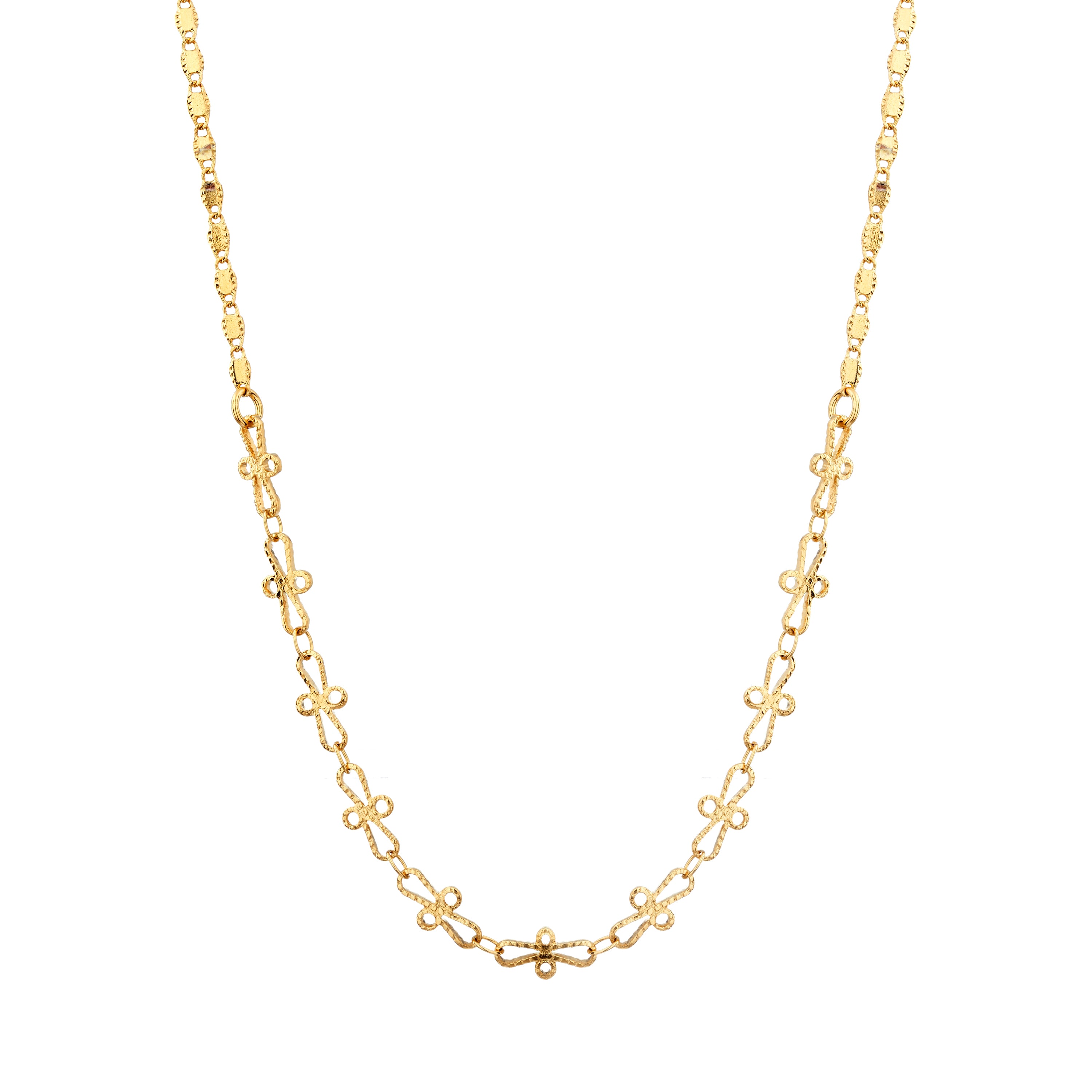 Val Rosary Chain Necklace - Mirabelle Jewellery