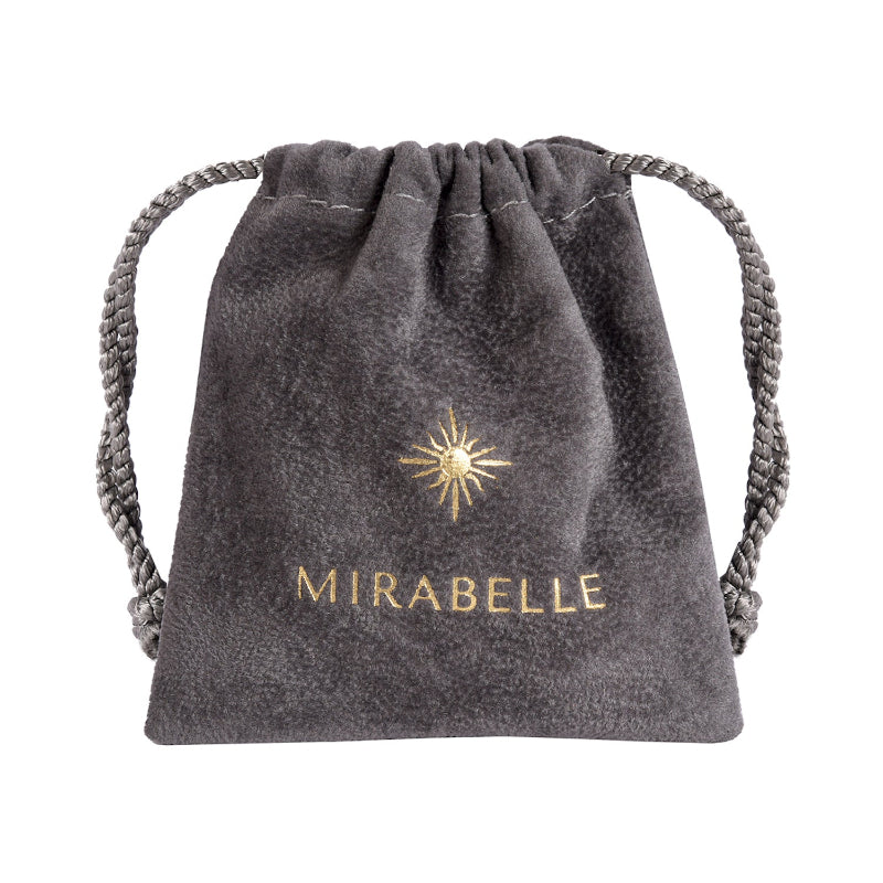 Mirabelle grey jewellery pouch