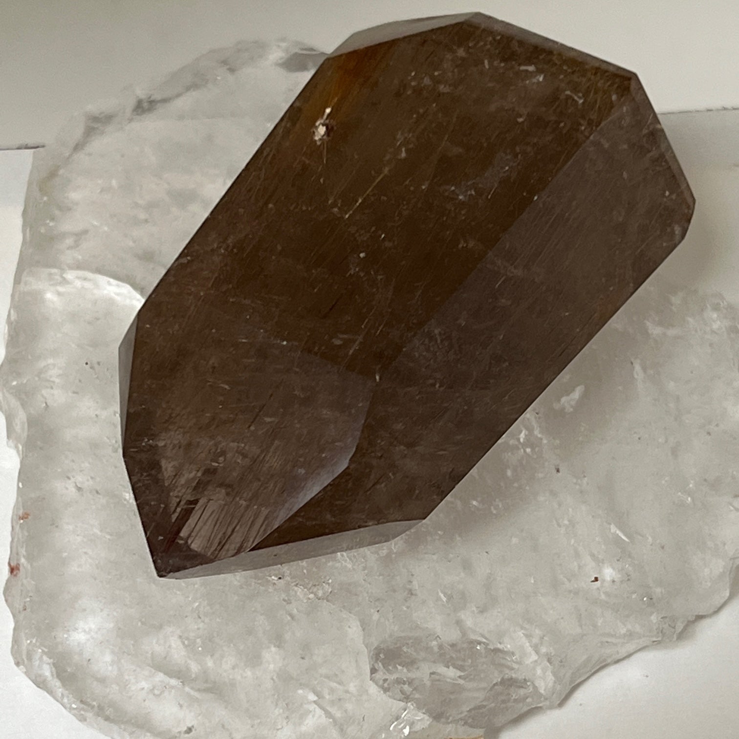 Rutilated Quartz , Channeling Point from Brazil