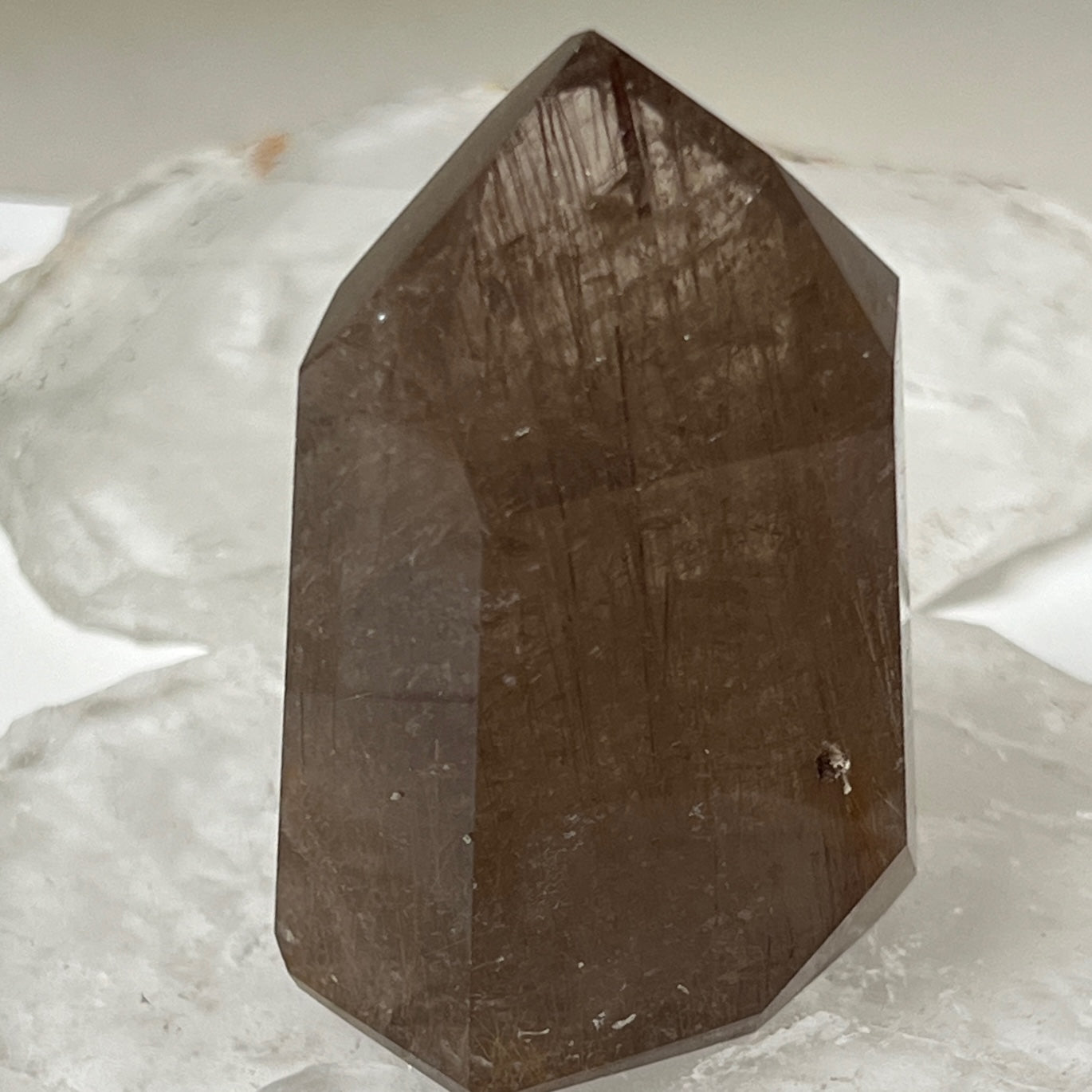 Rutilated Quartz , Channeling Point from Brazil