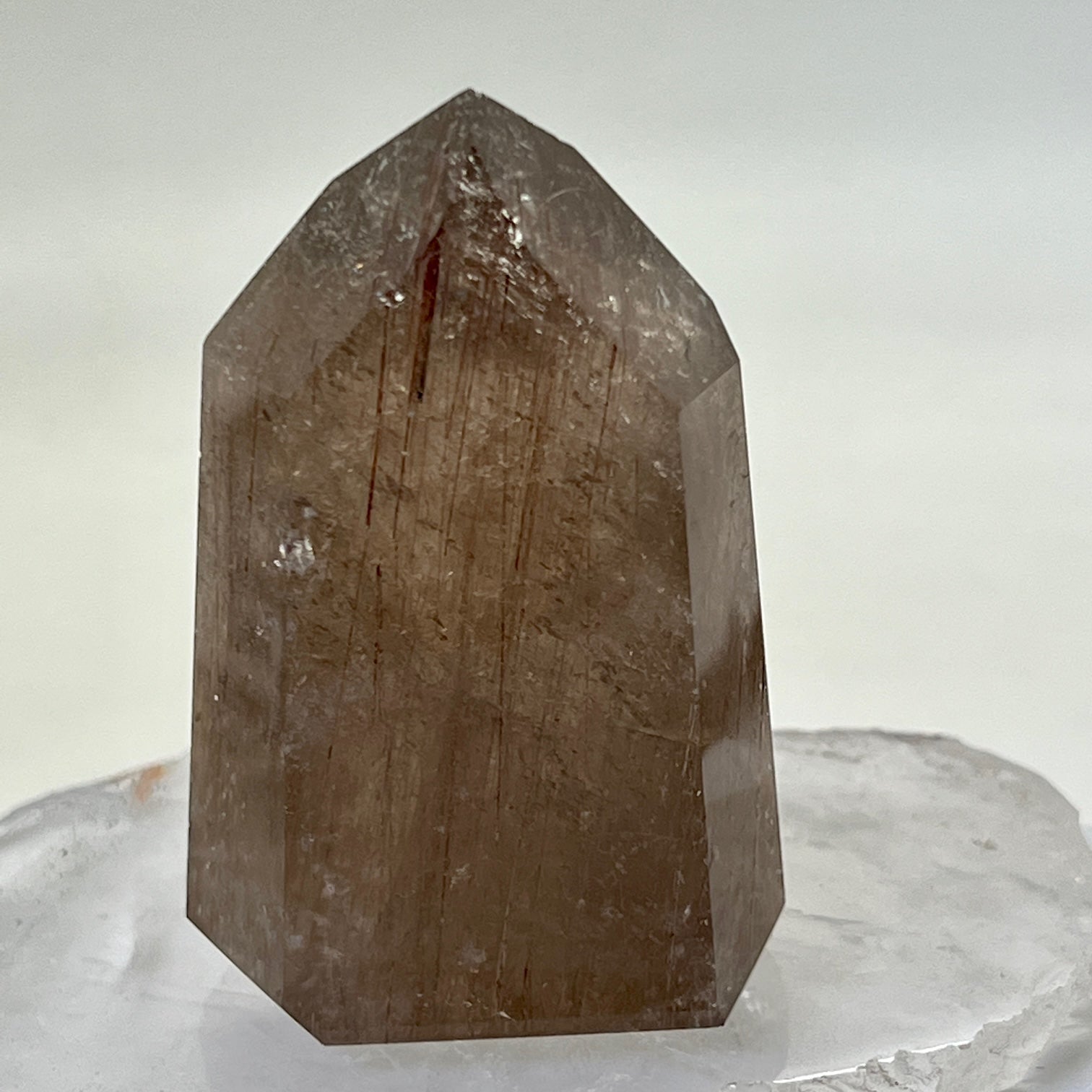 Rutilated Quartz , Channeling Point from Brazil