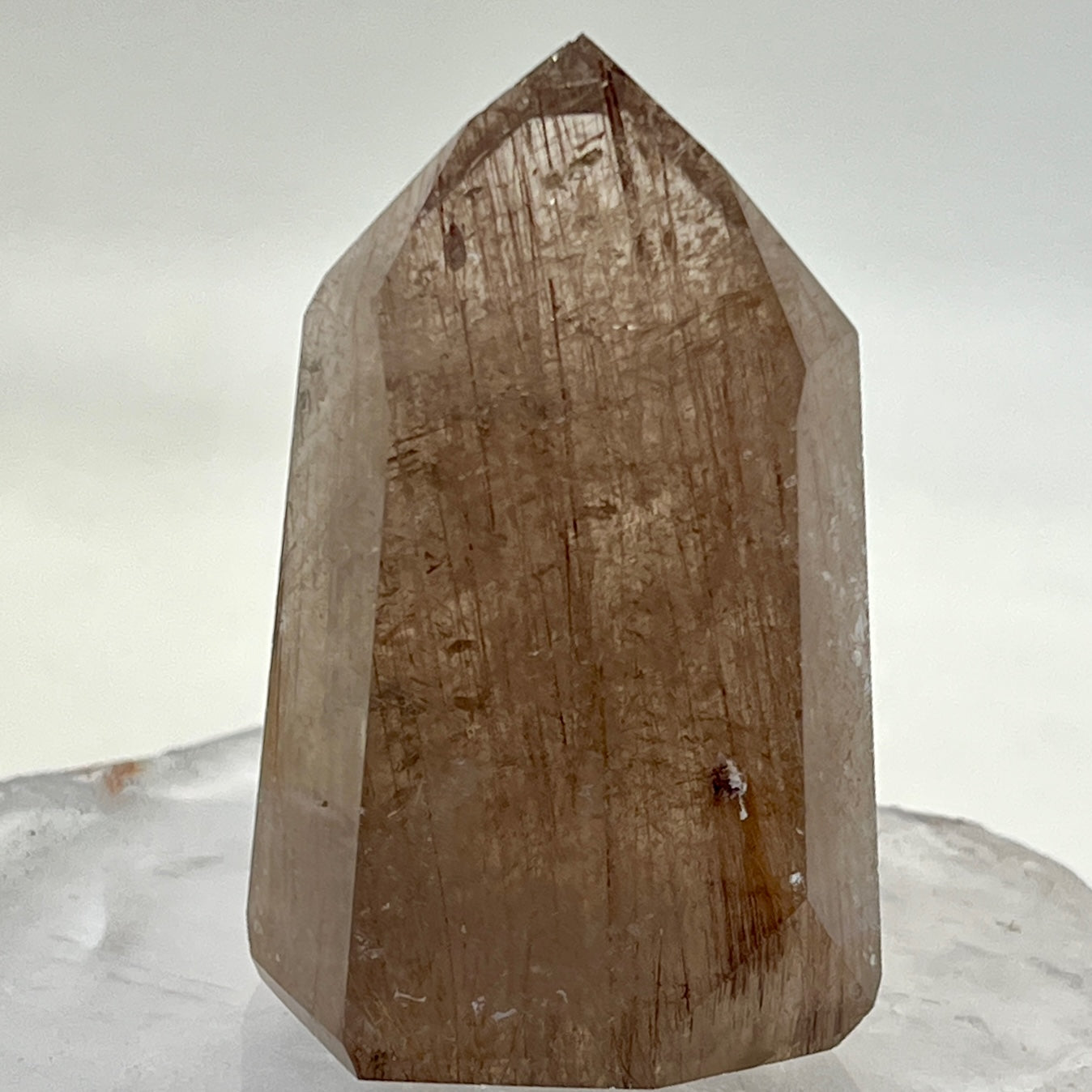 Rutilated Quartz , Channeling Point from Brazil