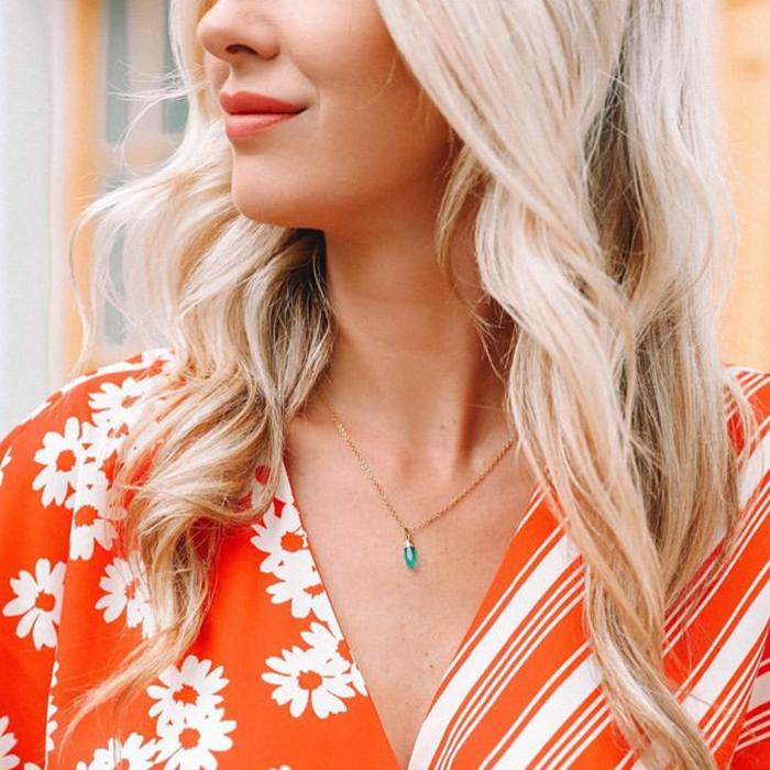 Mini Point Smokey Quartz Pendant