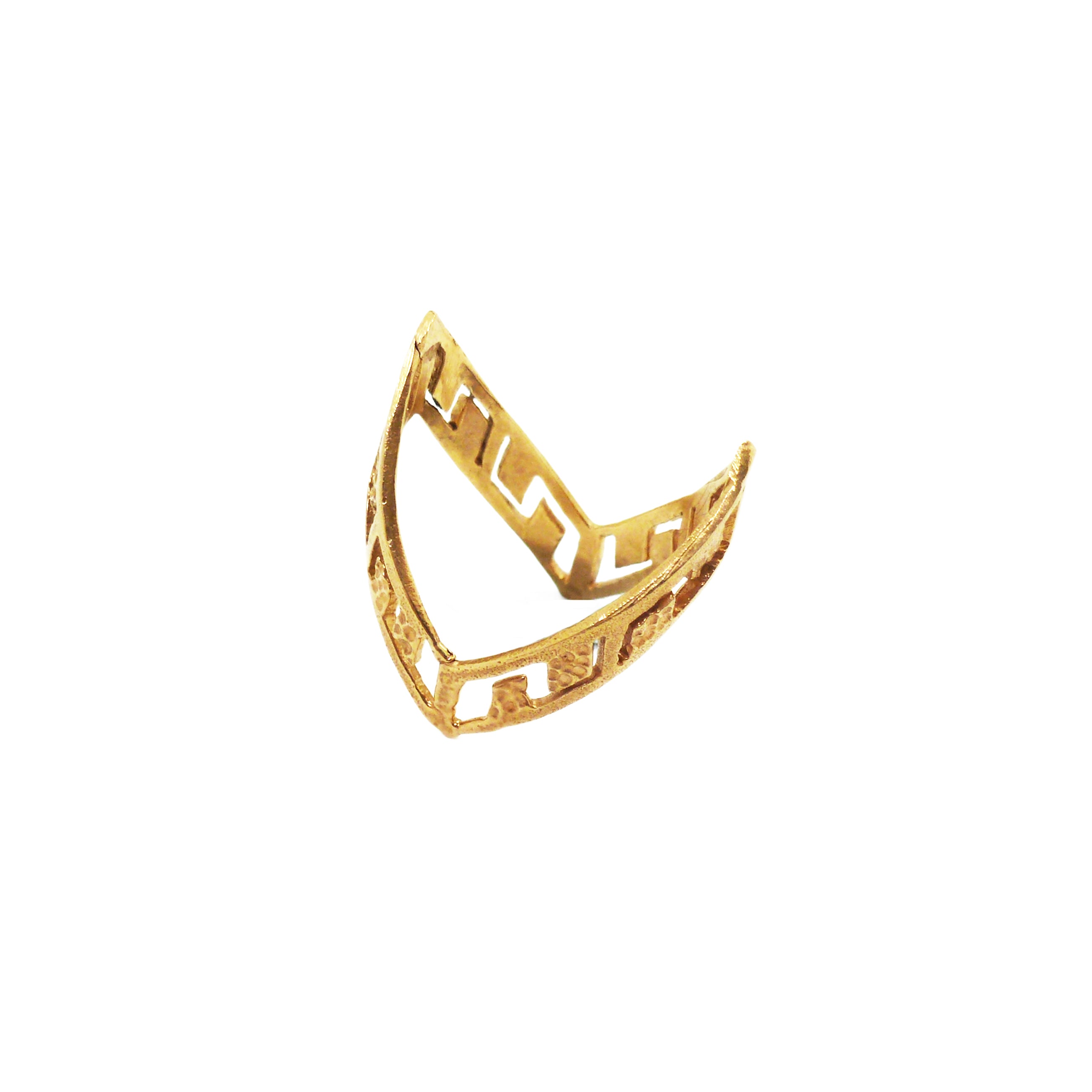V Ring - Mirabelle Jewellery