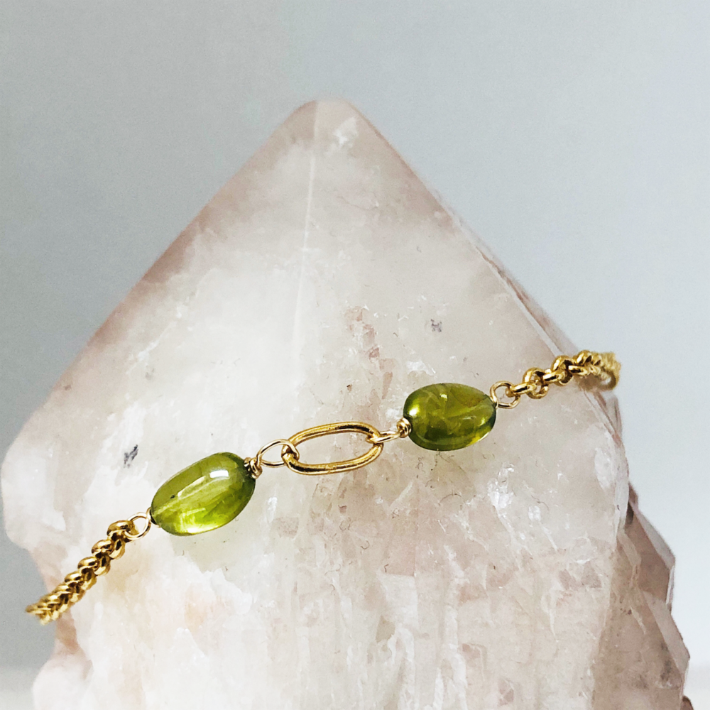 2 Green Stones for August