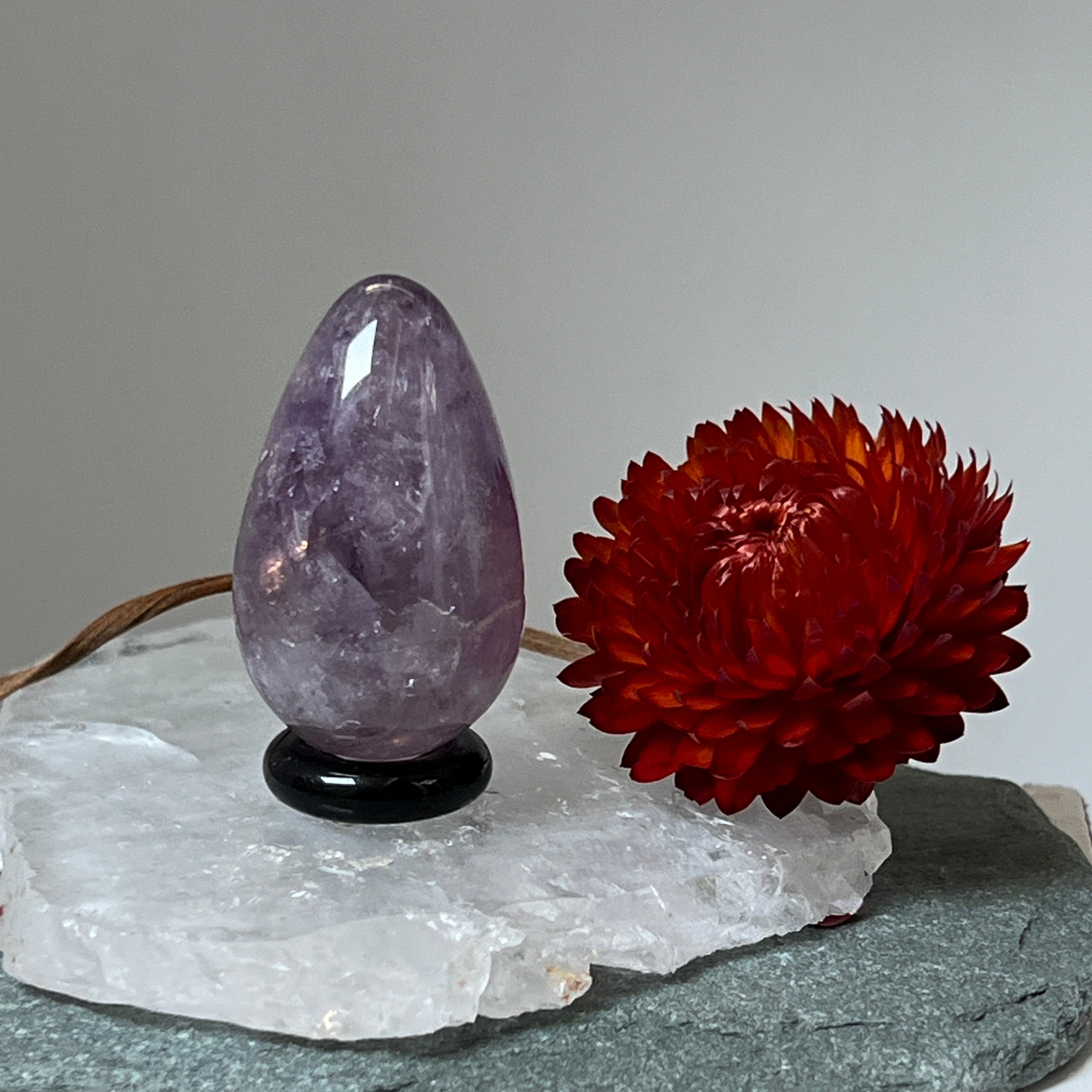 Amethyst egg from Madagascar
