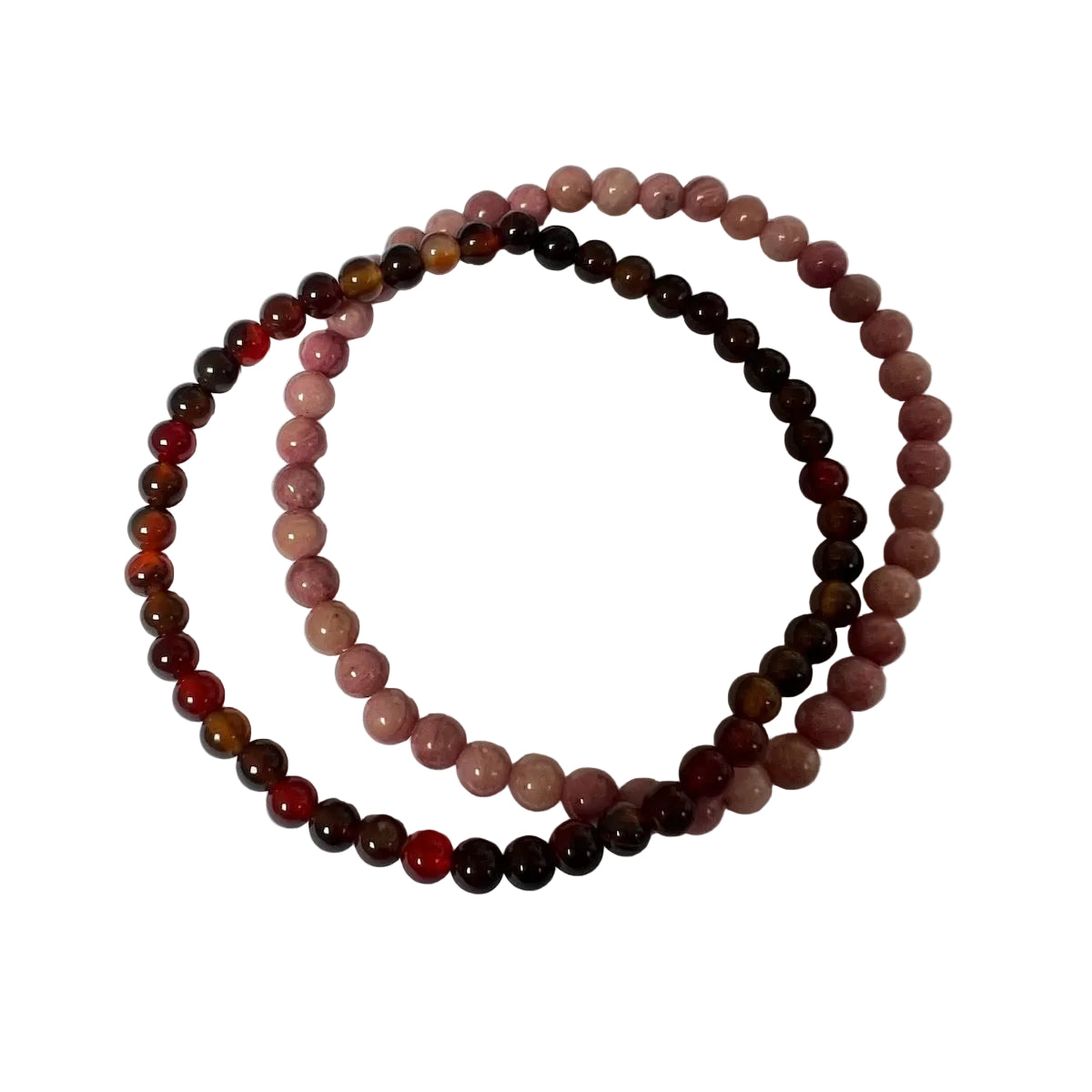 Semi Precious Stone Bracelet elasticated