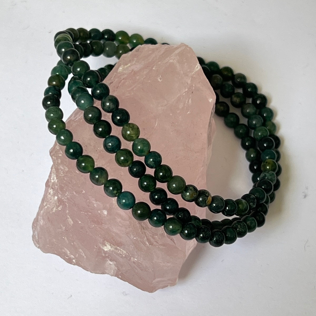 Semi Precious Stone Bracelet elasticated