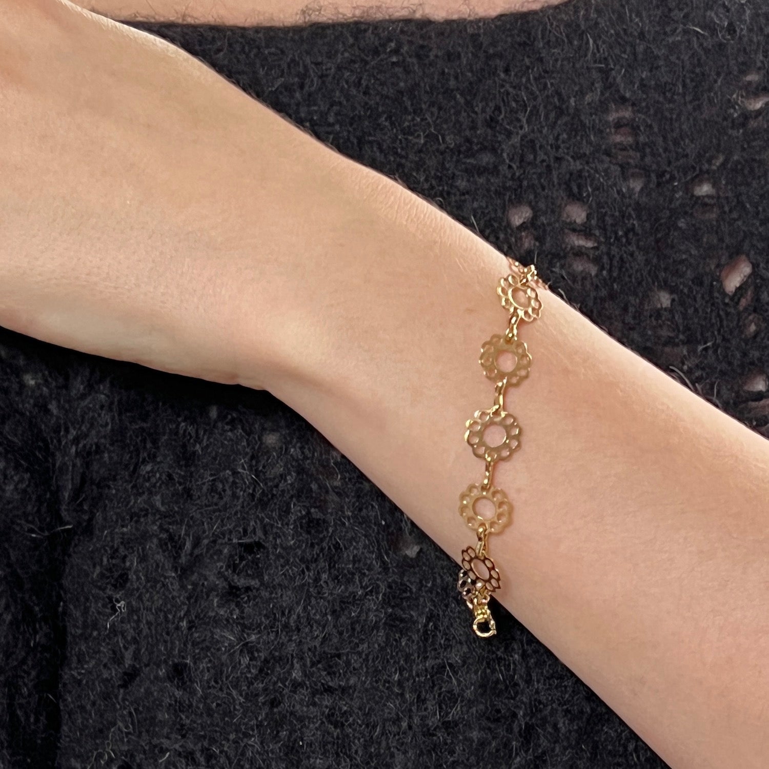 Marguerite Chain Bracelet